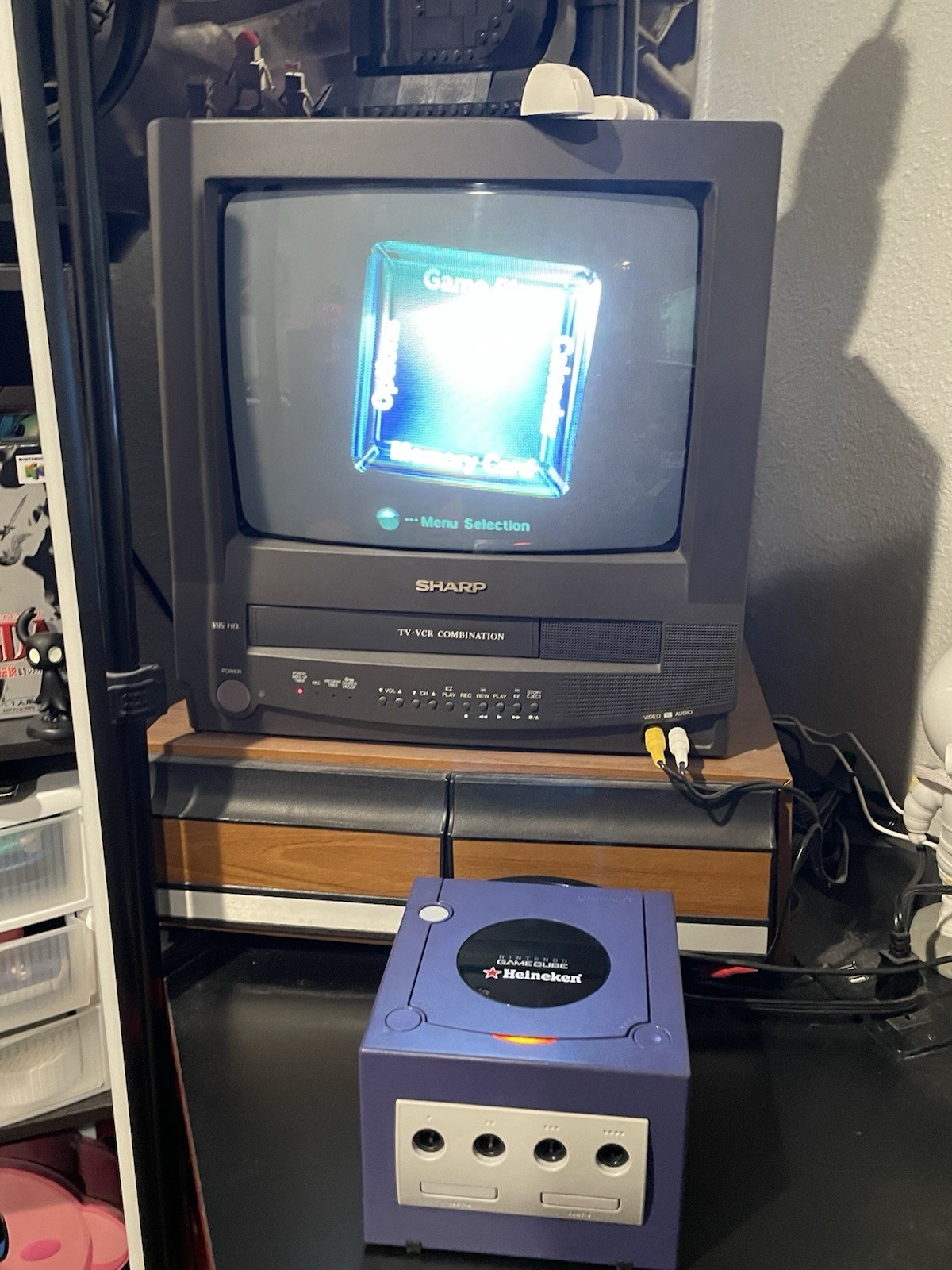 2002 Nintendo Heineken Gamecube Indigo Purple LE Console w/Box – Only 50 Exist!