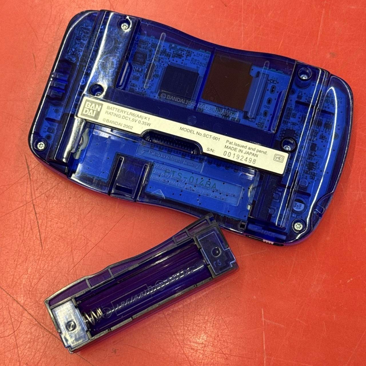 BANDAI WonderSwan Crystal SCT-001 Console From Japan A1854