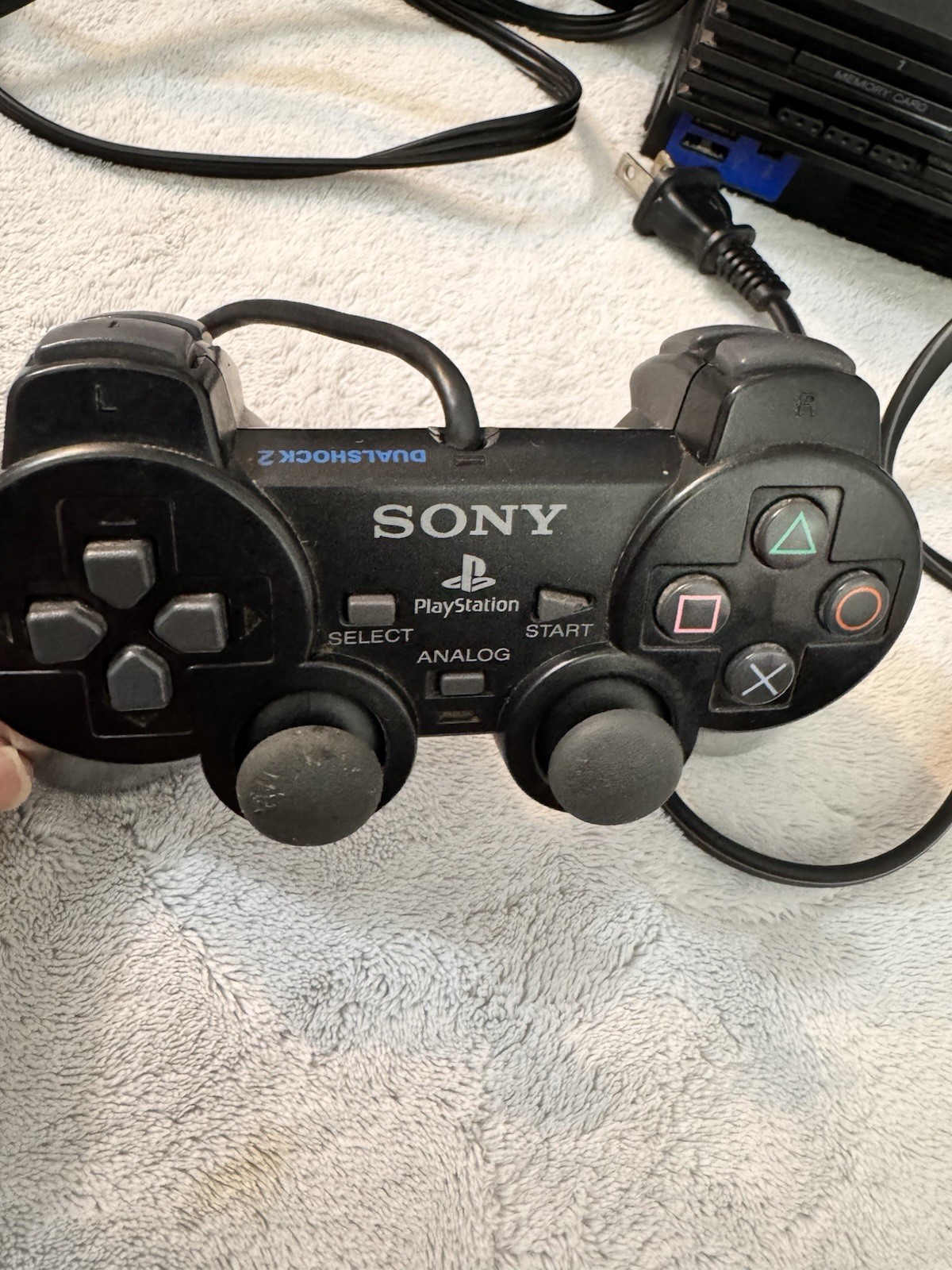 Sony PlayStation 2 PS2 Console SCPH-39001 Black NTSC-U/C MagicGate DualShock 2