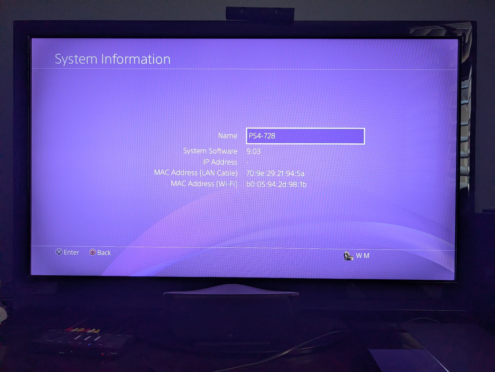 Sony PlayStation 4 PS4 Console Black CUH-1001A 500GB Bundle FW 9.03