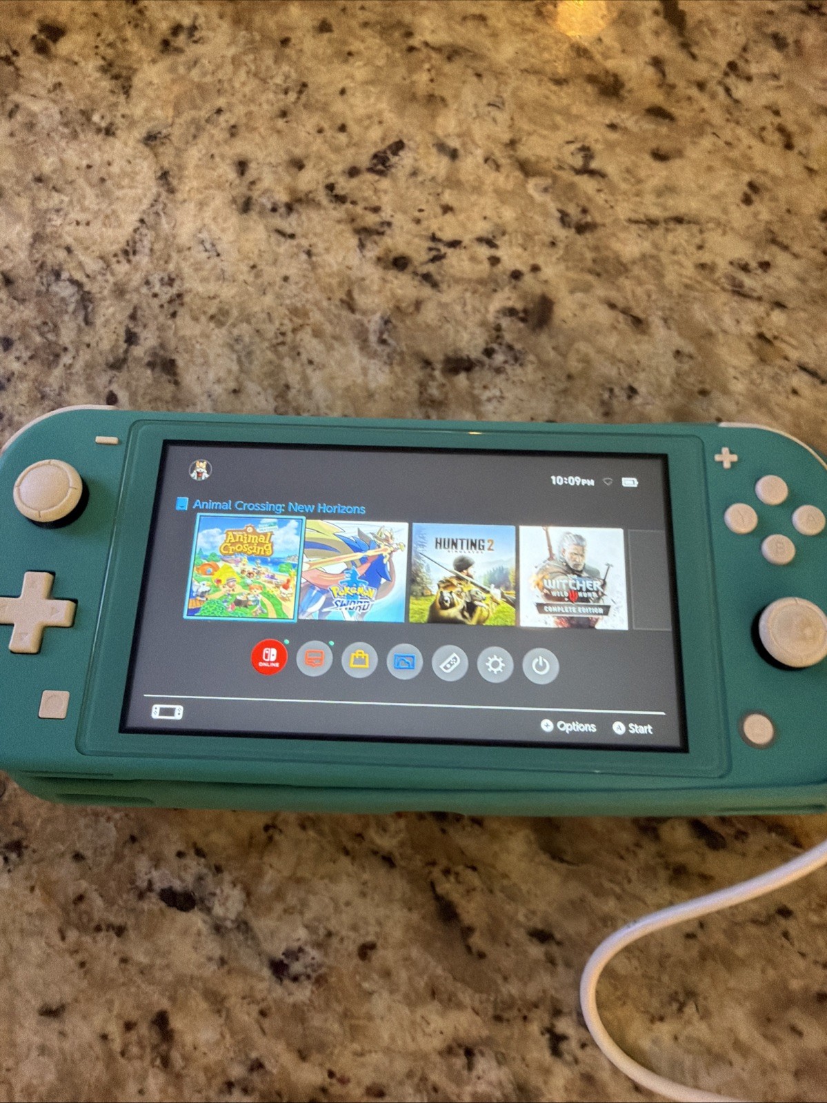 Nintendo Switch Lite Blue Handheld System HDH-001 32GB w/ Charger