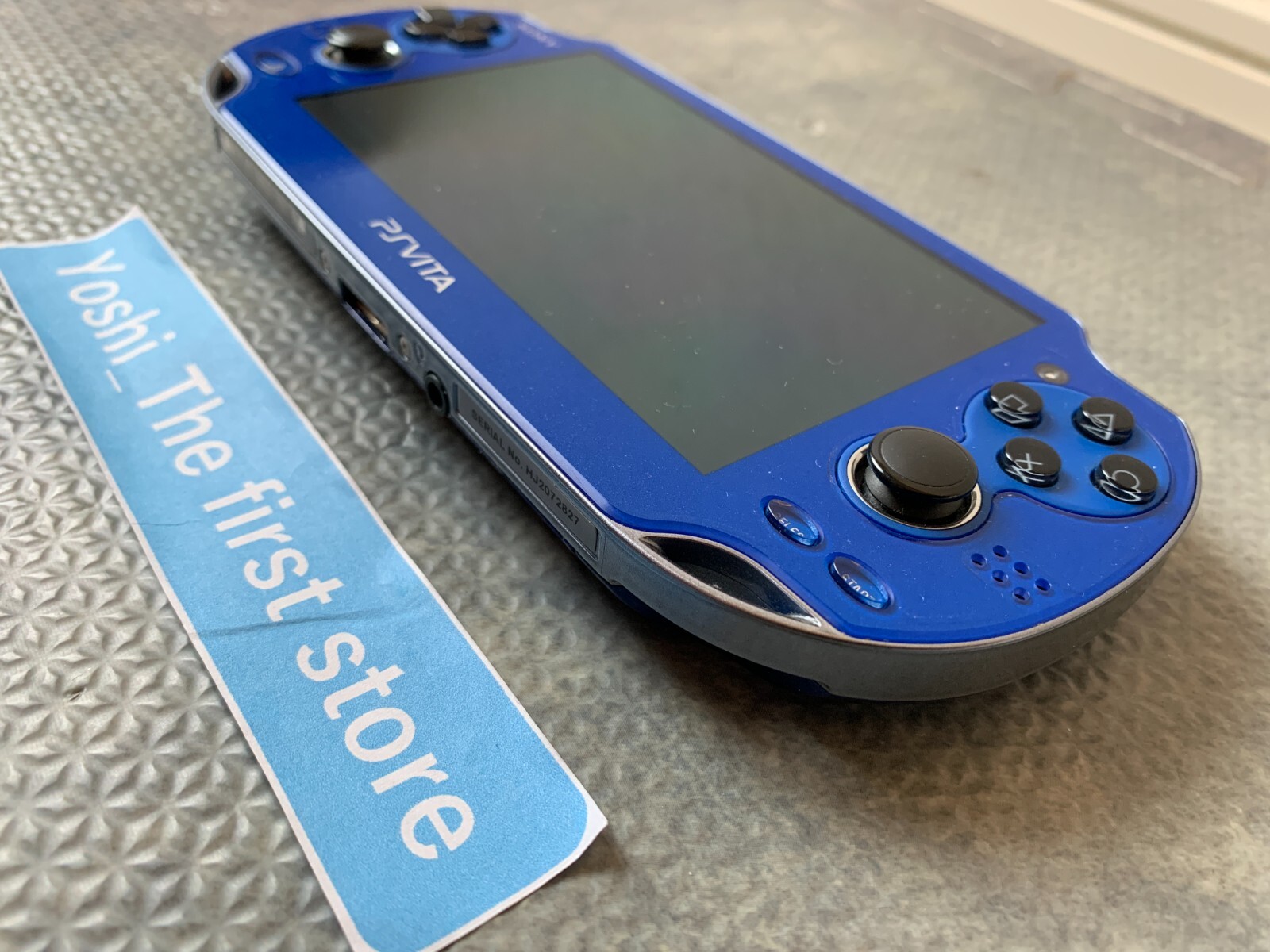 SONY PlayStation PS Vita PCH-1000 ZA04 Sapphire Blue Wi-Fi Boxed “Excellent”