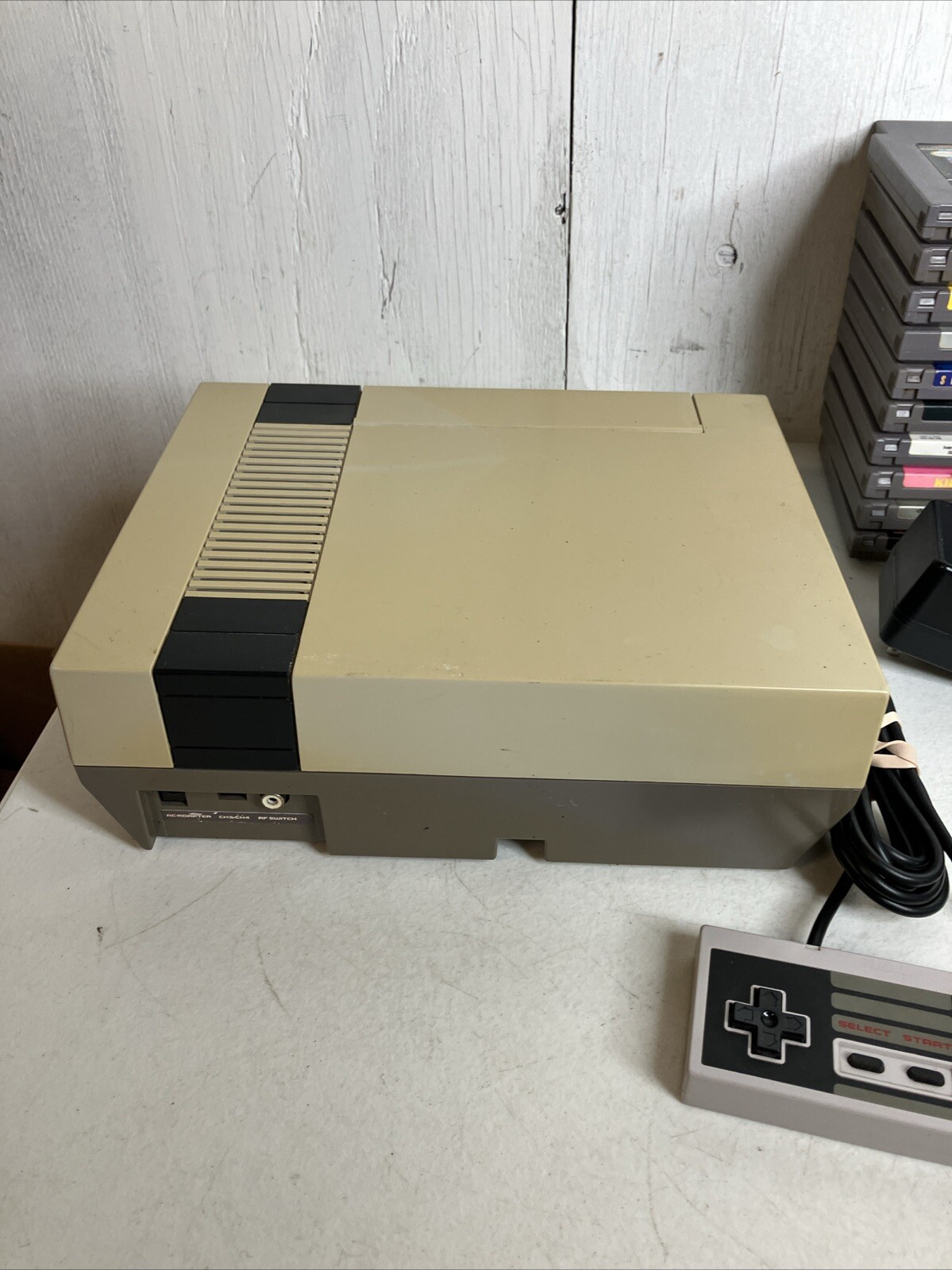 Nintendo NES Console System Bundle 10 Games Advantage NEW PINS Mario Bros 1 2 3