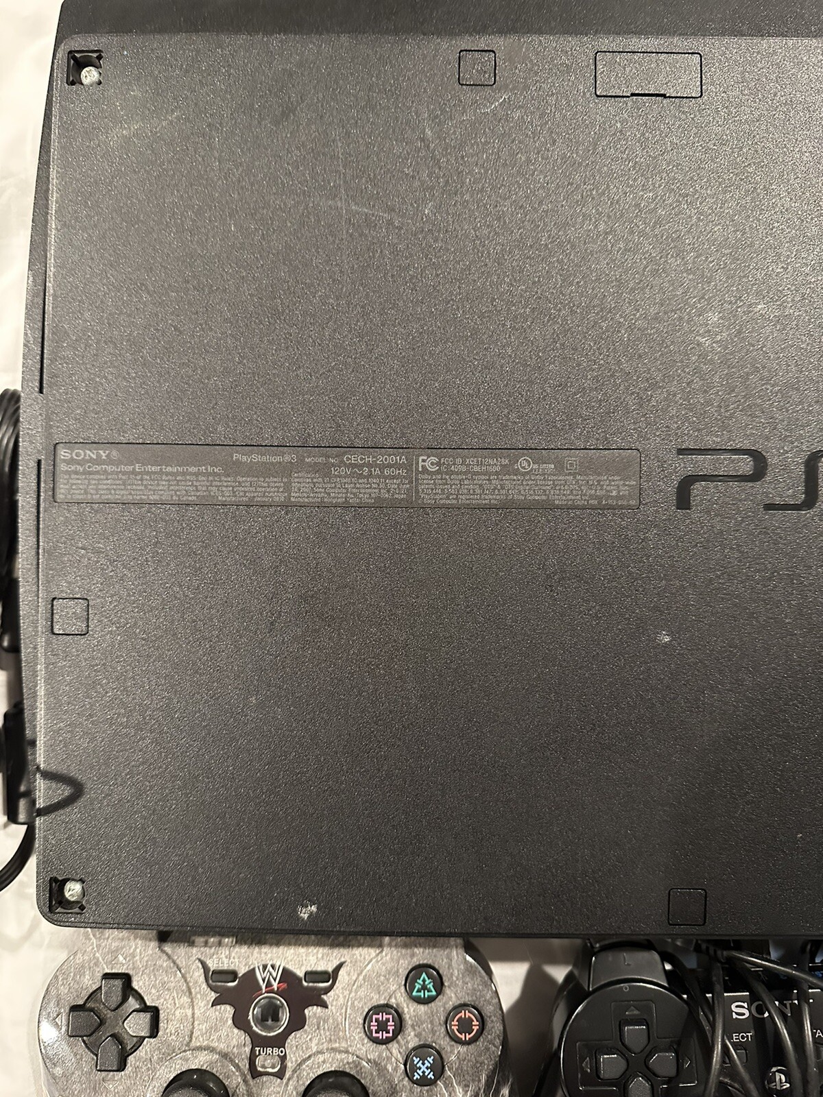 Sony PS3 Slim Console CECH-2001A With Remotes