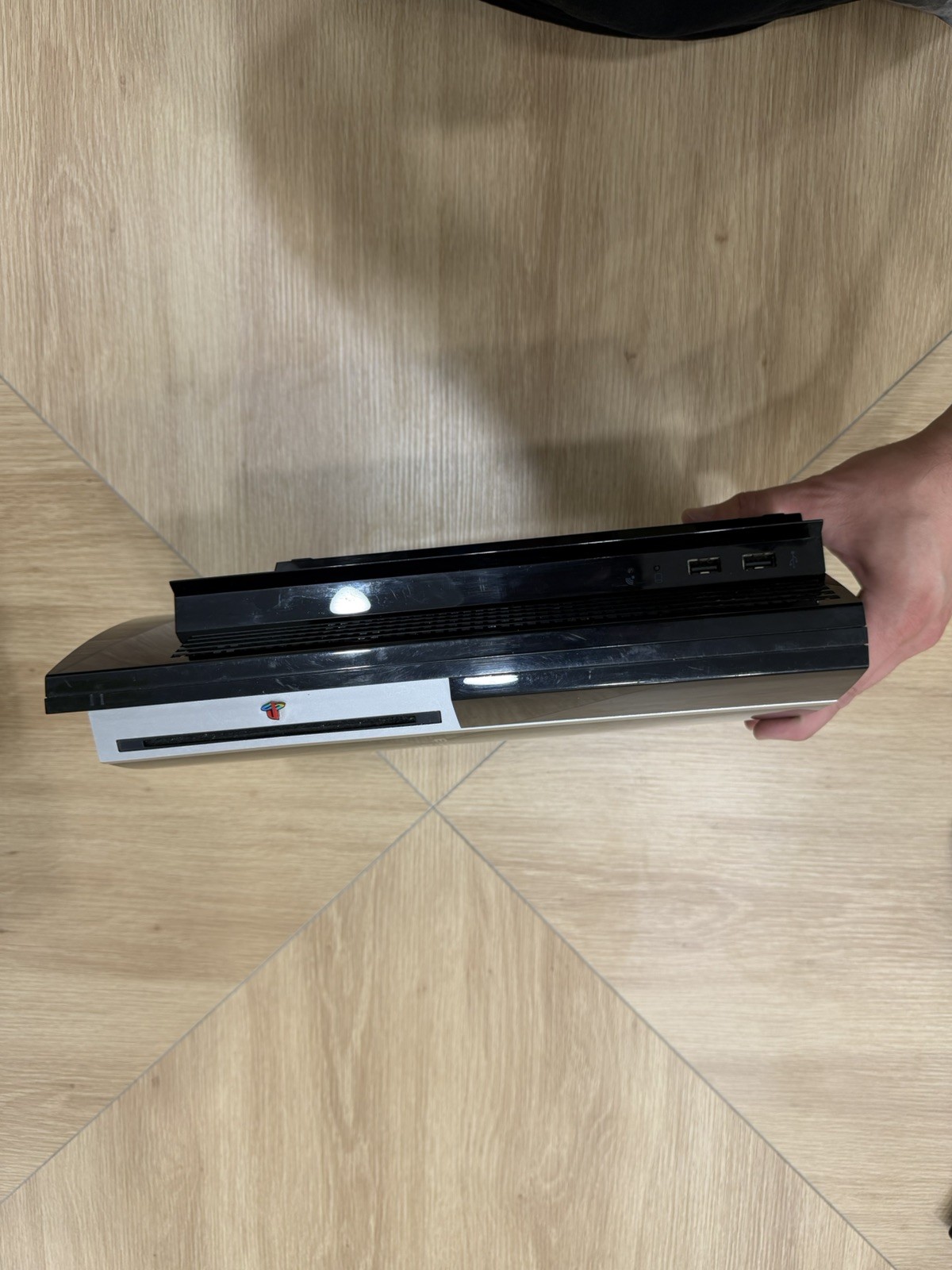 Sony PlayStation 3 PS3 Cechk03 PAL Fat Console Only ( UNTESTED PARTS OR REPAIR)