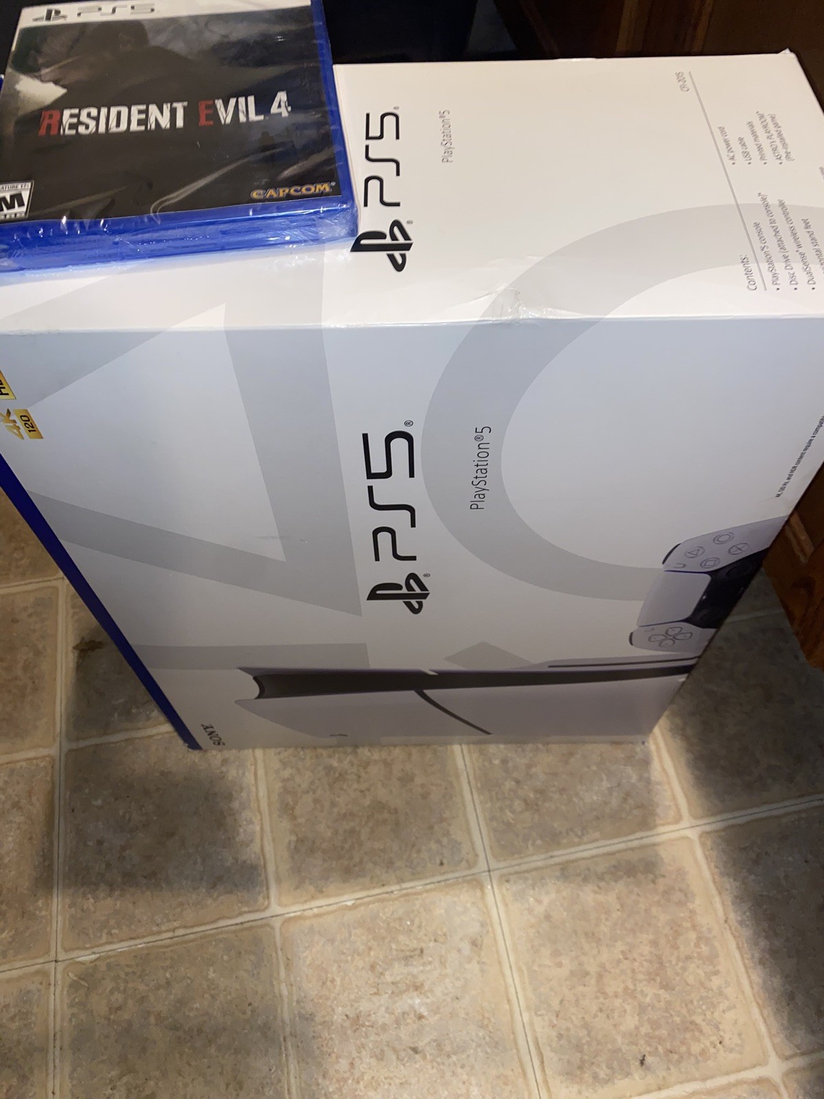 Sony PS5 4K UHD Console with Controller, Wi-Fi, Blu-Ray, HDMI, USB-C 825GB