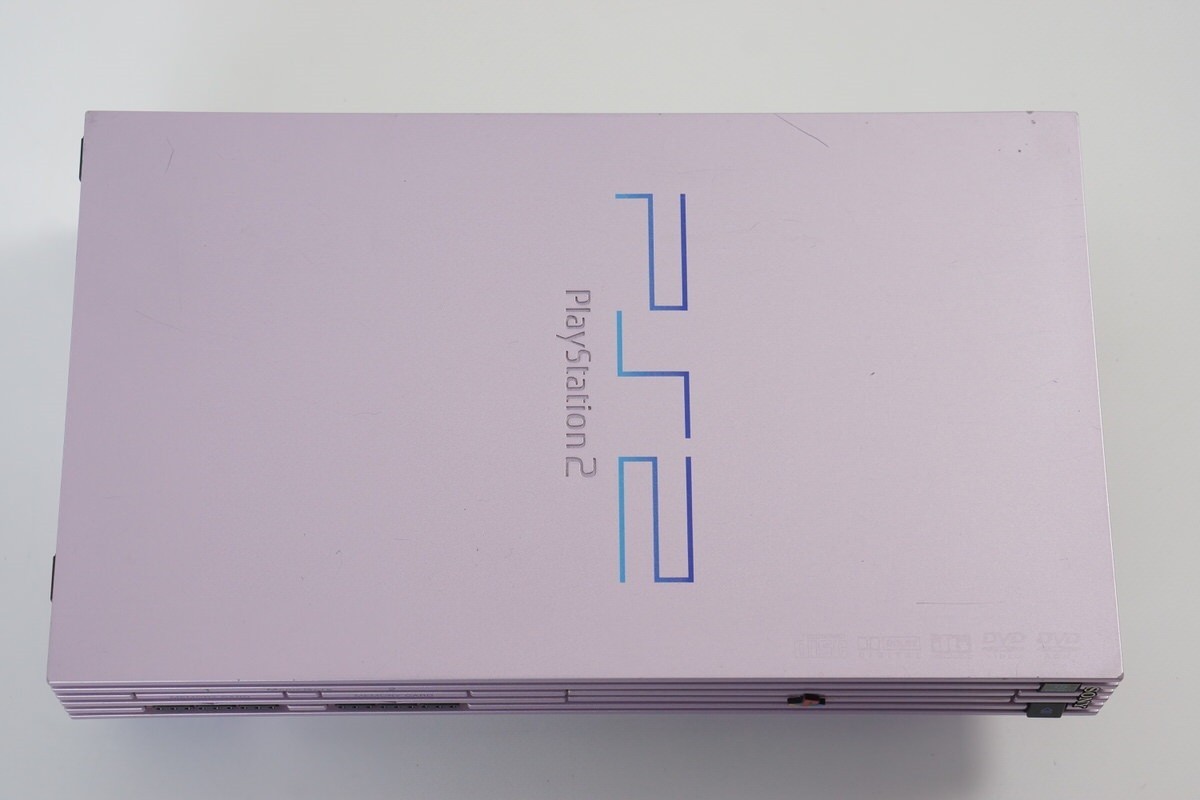 PS2 SAKURA PINK Console Playstation 2 Tested System SCPH-39000 SA -NTSC-J- 07033