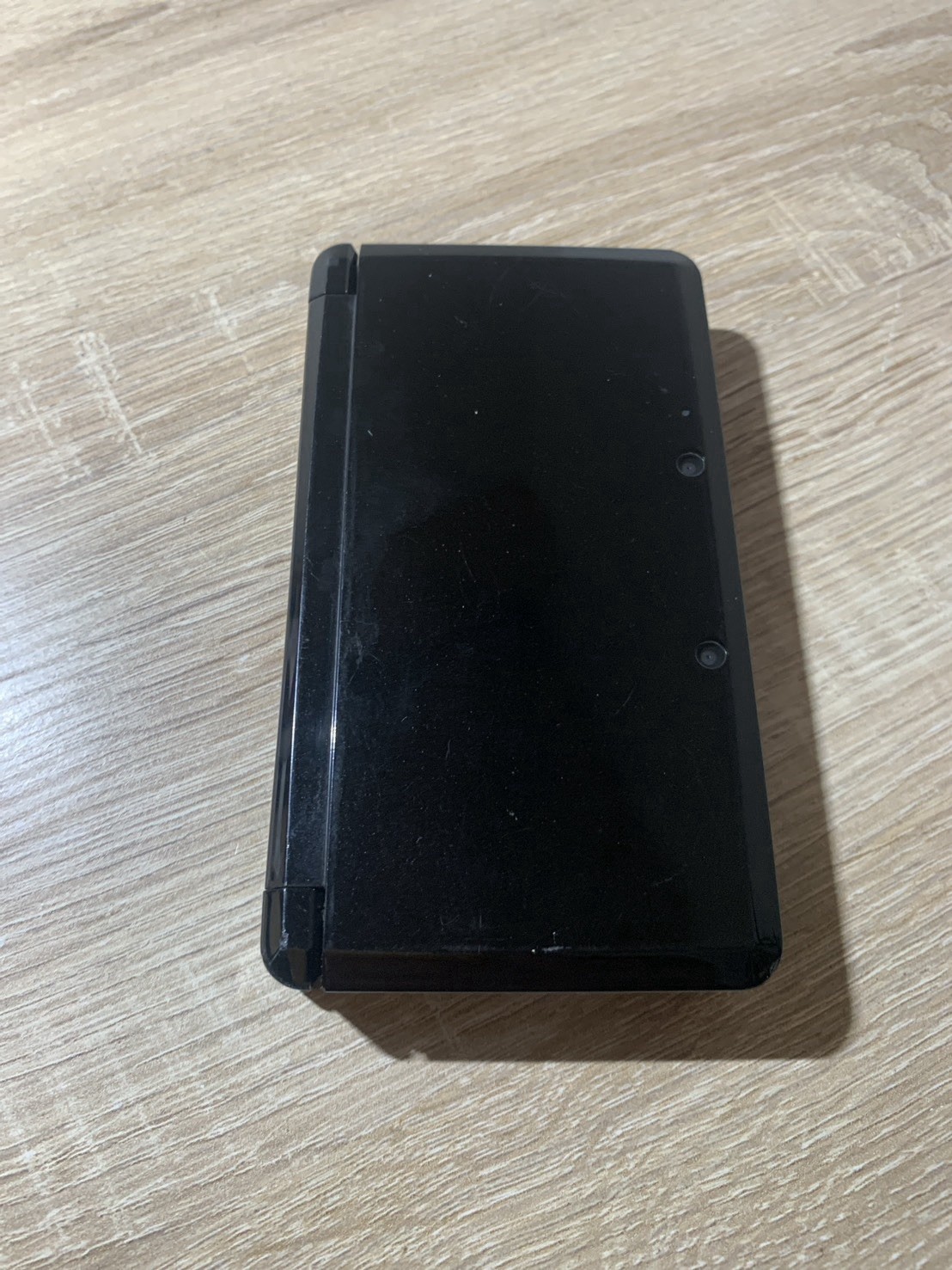 0822 Nintendo 3DS Clear Black For Parts