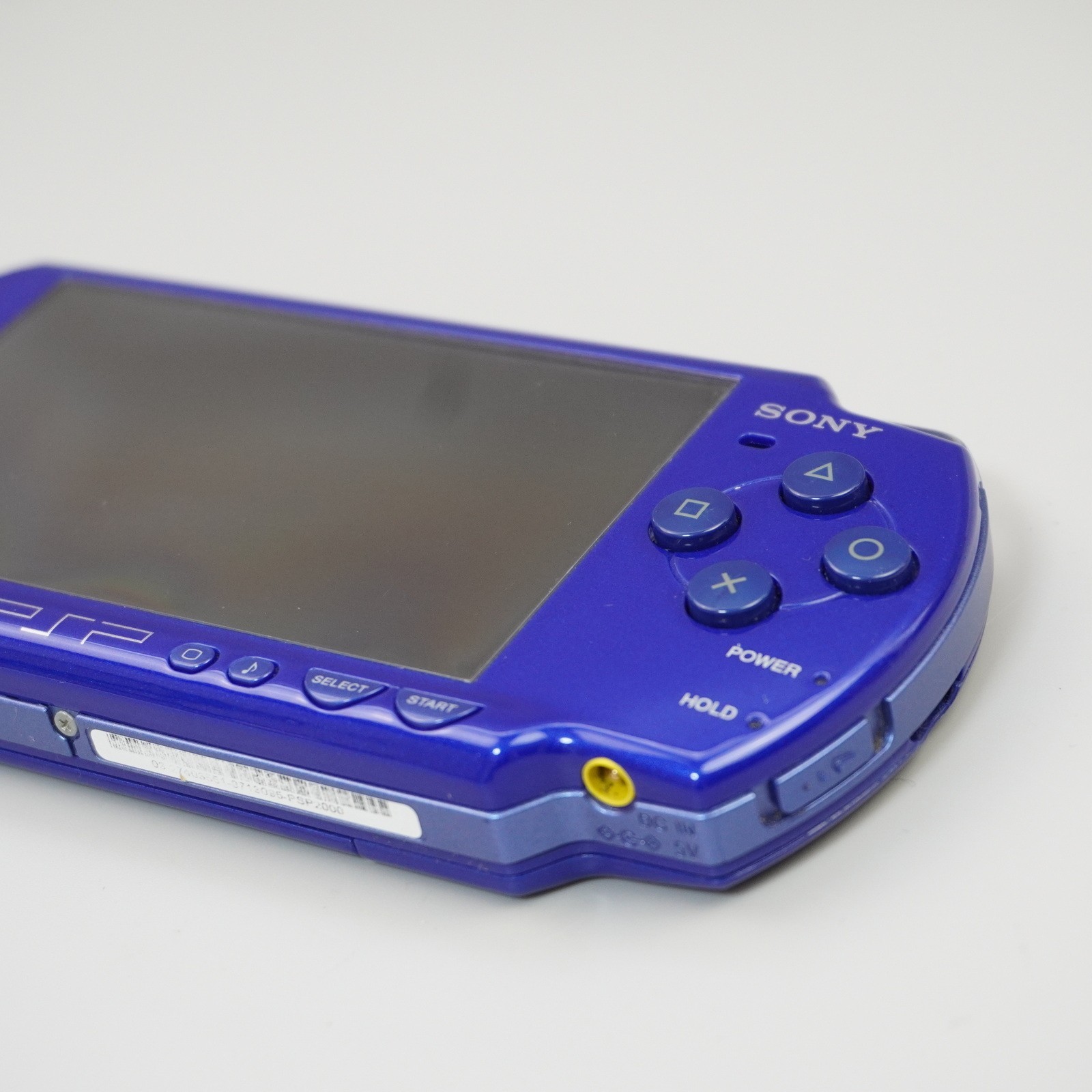 Sony PSP-2000 Console Only Metallic Blue Region Free (NO BATTERY) #5763