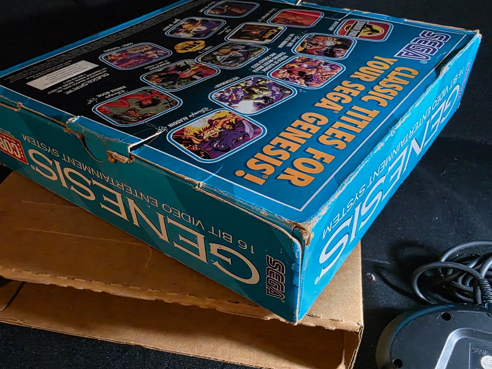 Sega Genesis III Model 3 Console Core System Complete In Box CIB MK-1461
