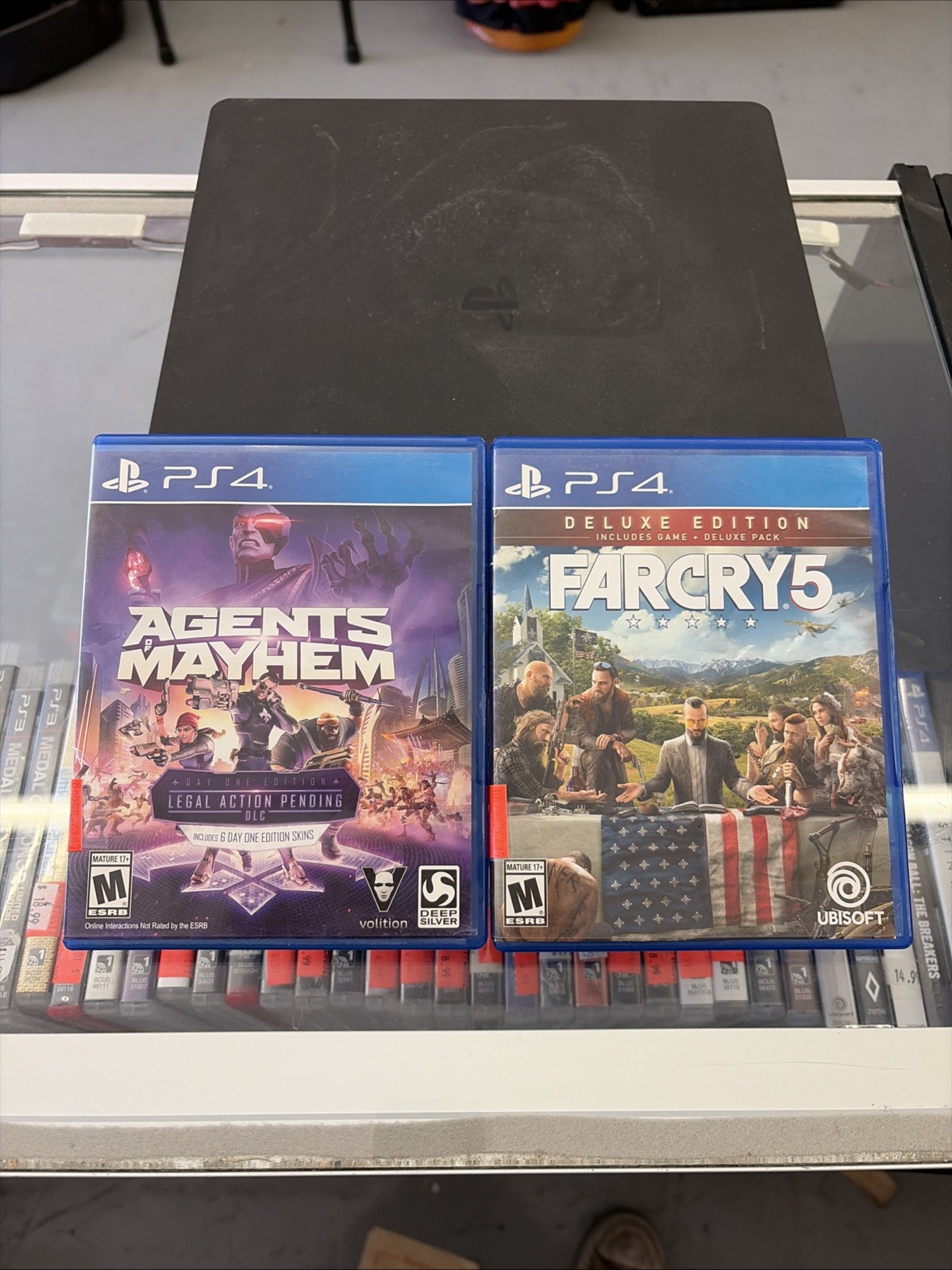 Sony PlayStation 4 Slim 500GB Gaming Console with 2 Games