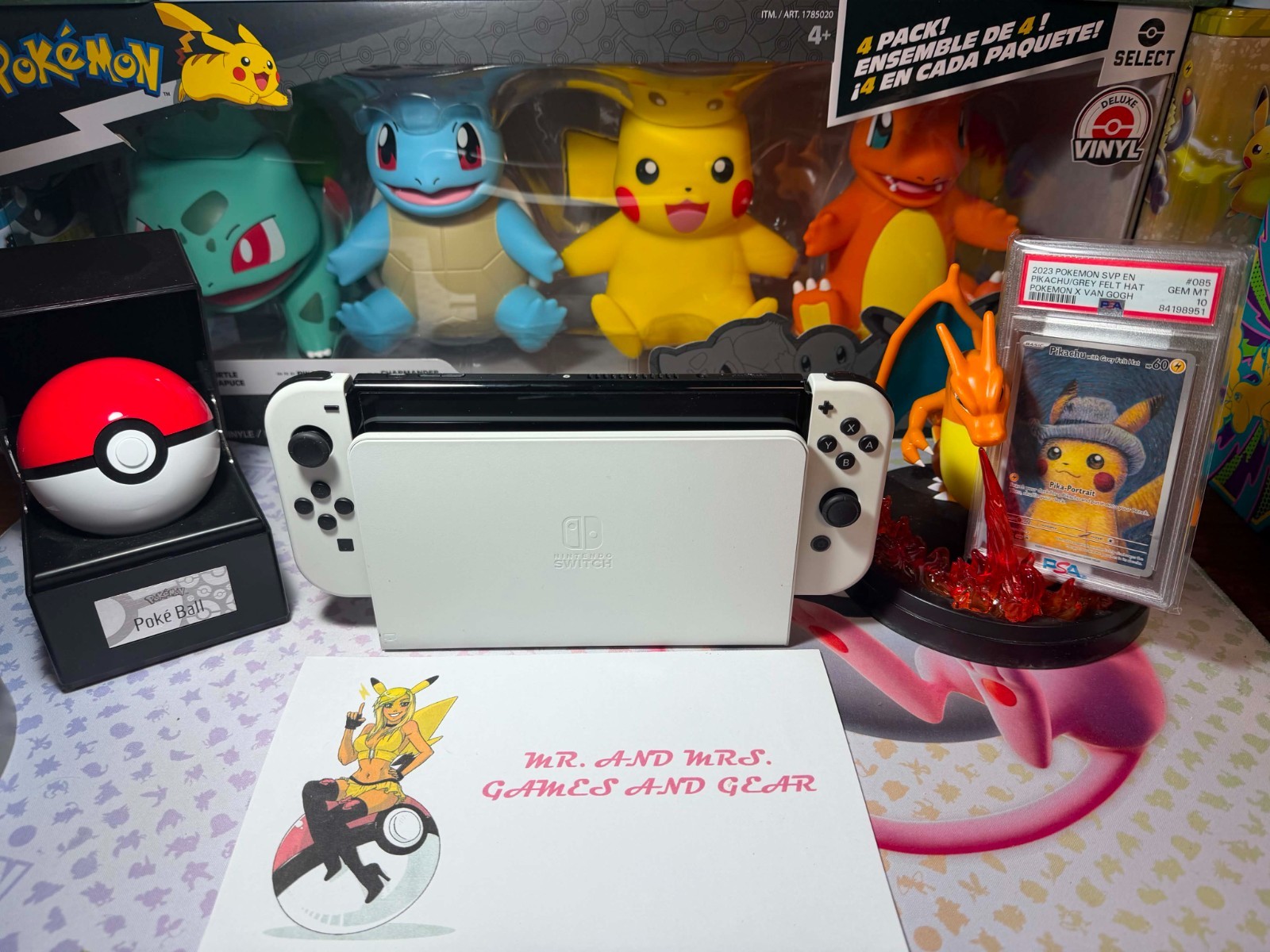 Nintendo Switch OLED Handheld Console – 64GB – Very Nice Shape For Being Used