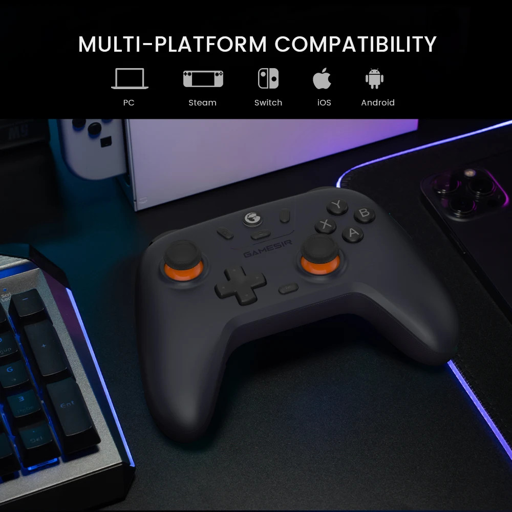 GameSir Nova Lite Switch Controller Gaming Gamepad with Hall Effect for Nintendo
