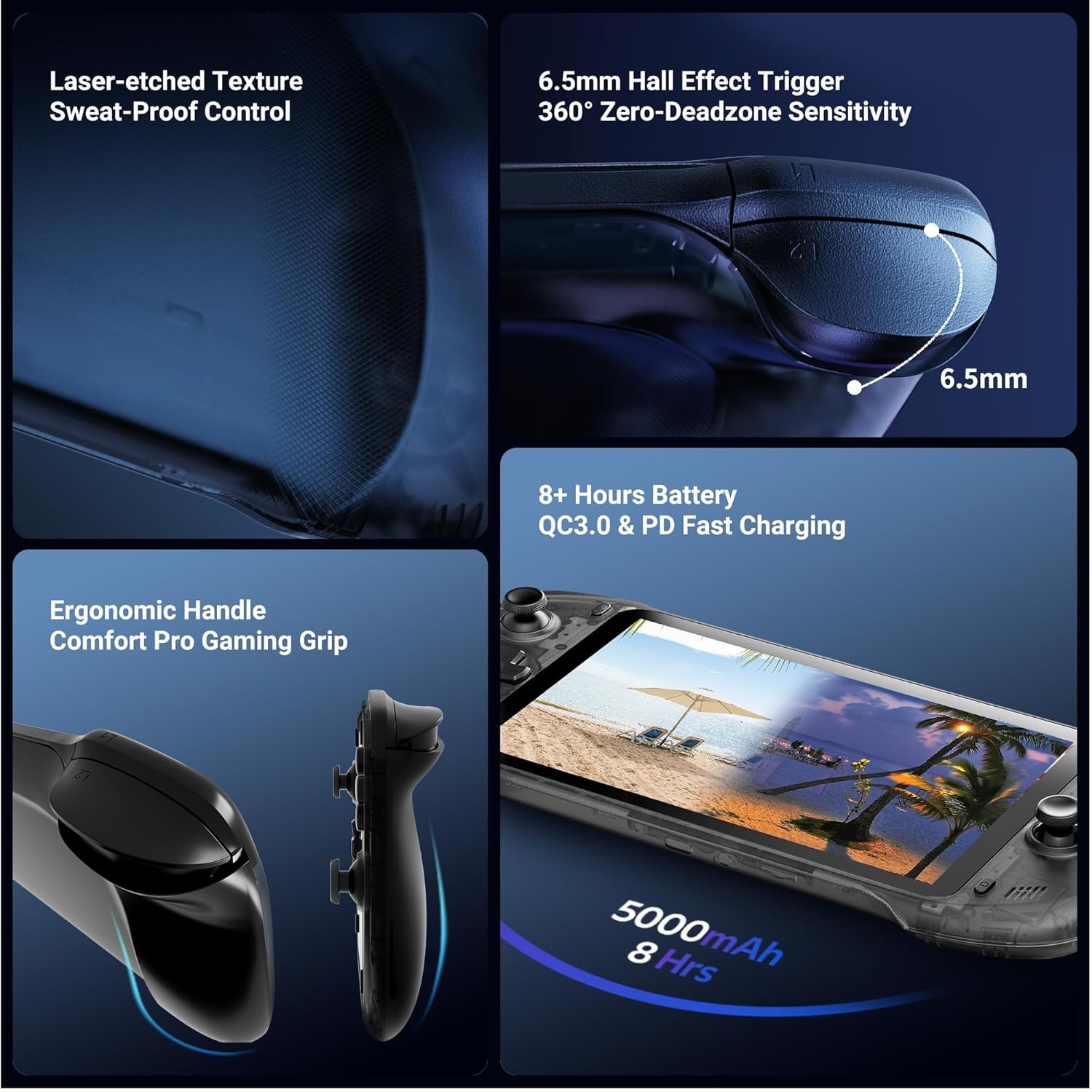 OnePro Handheld Console – Play Anywhere with 64GB Storage, Cloud & Retro Games!