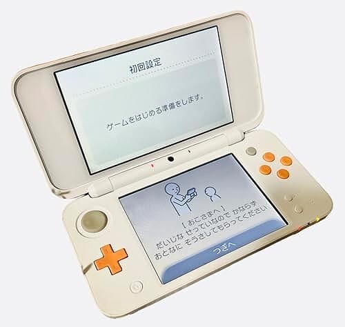 New Nintendo 2DS XL White Orange Console Japanese Used Direct from Japan JP