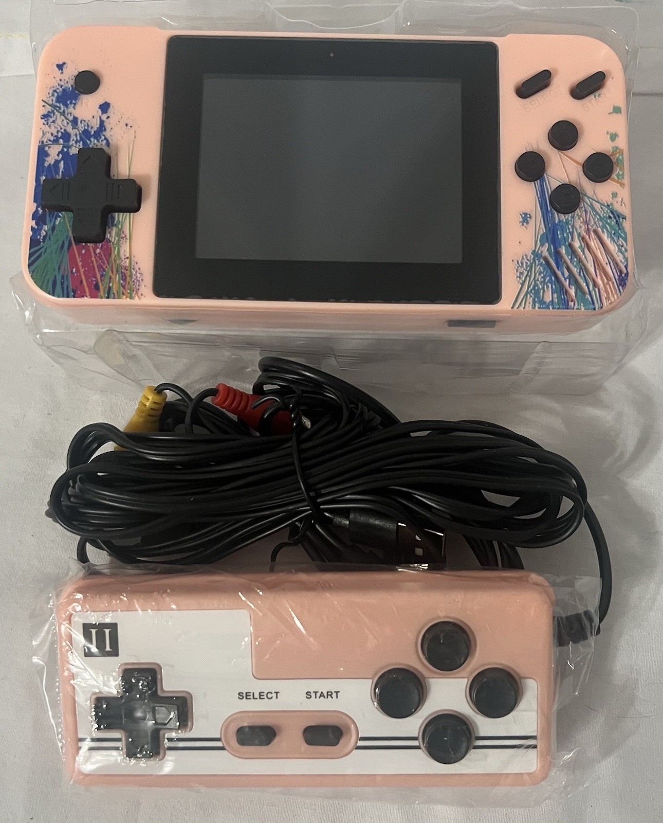 Game Box Power G3 Handheld Video Game Player: 800 Built in Games, Pink