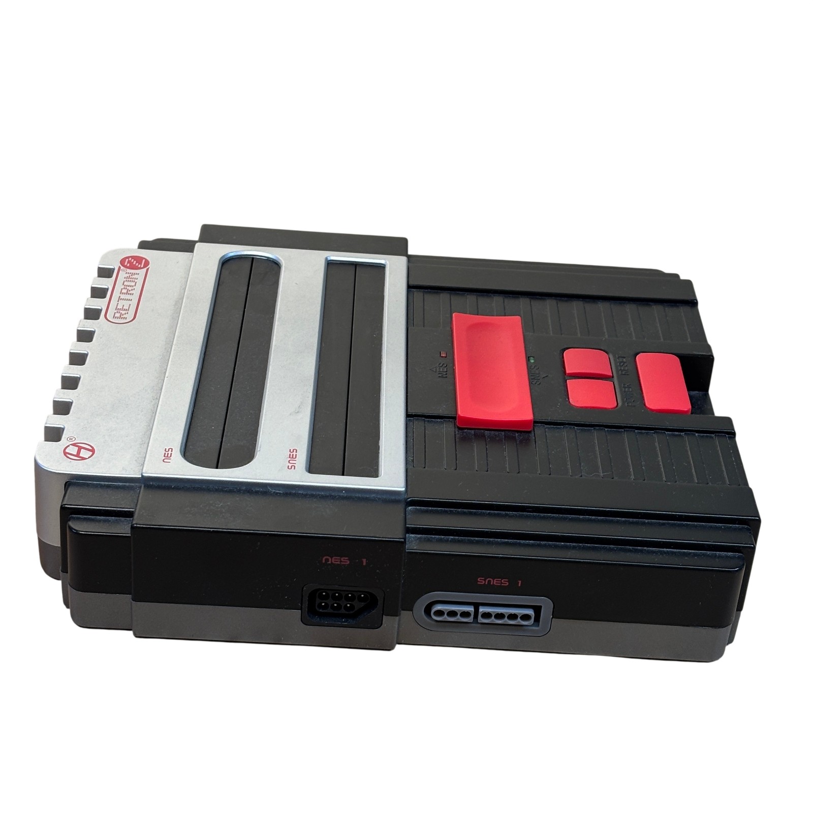 Hyperkin Retron 2 M05932-BK Black 2-In-1 Retro Home Video Gaming Console 8PO8