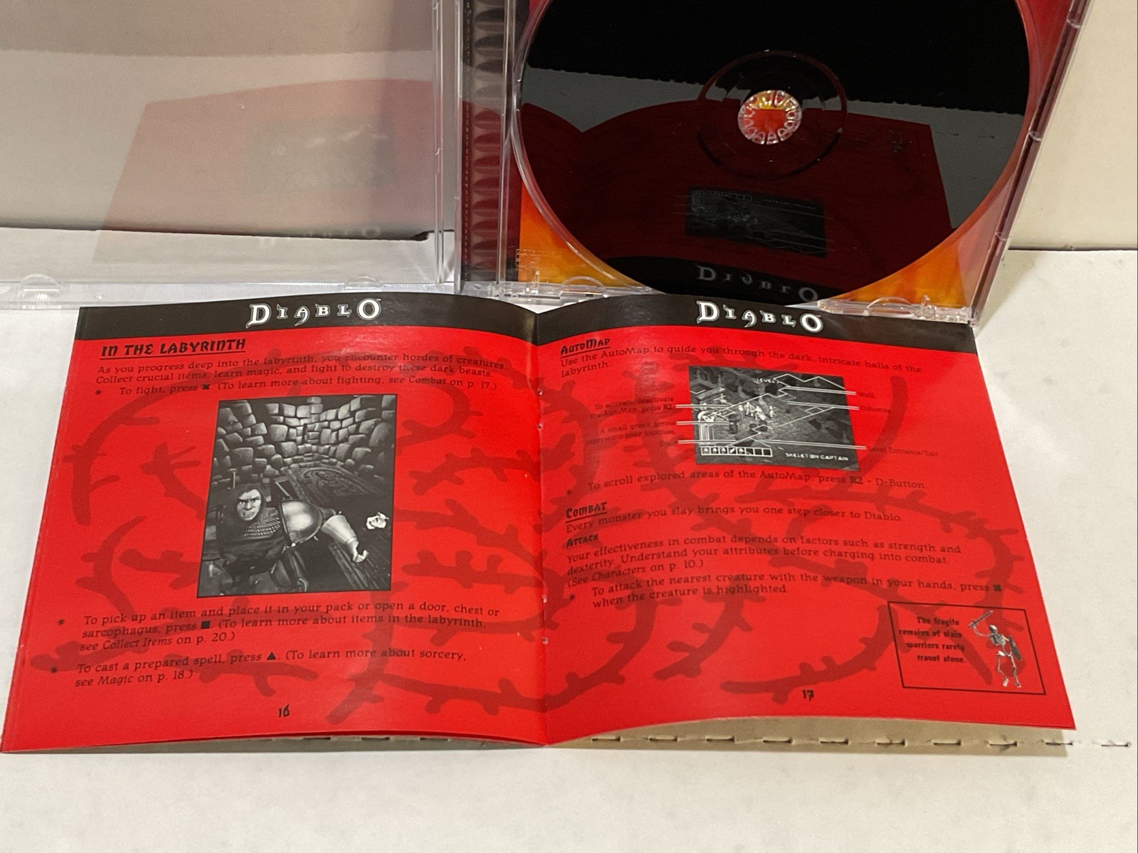 PlayStation 1 Diablo 2 Player 1998 PlayStation Edition Black Label