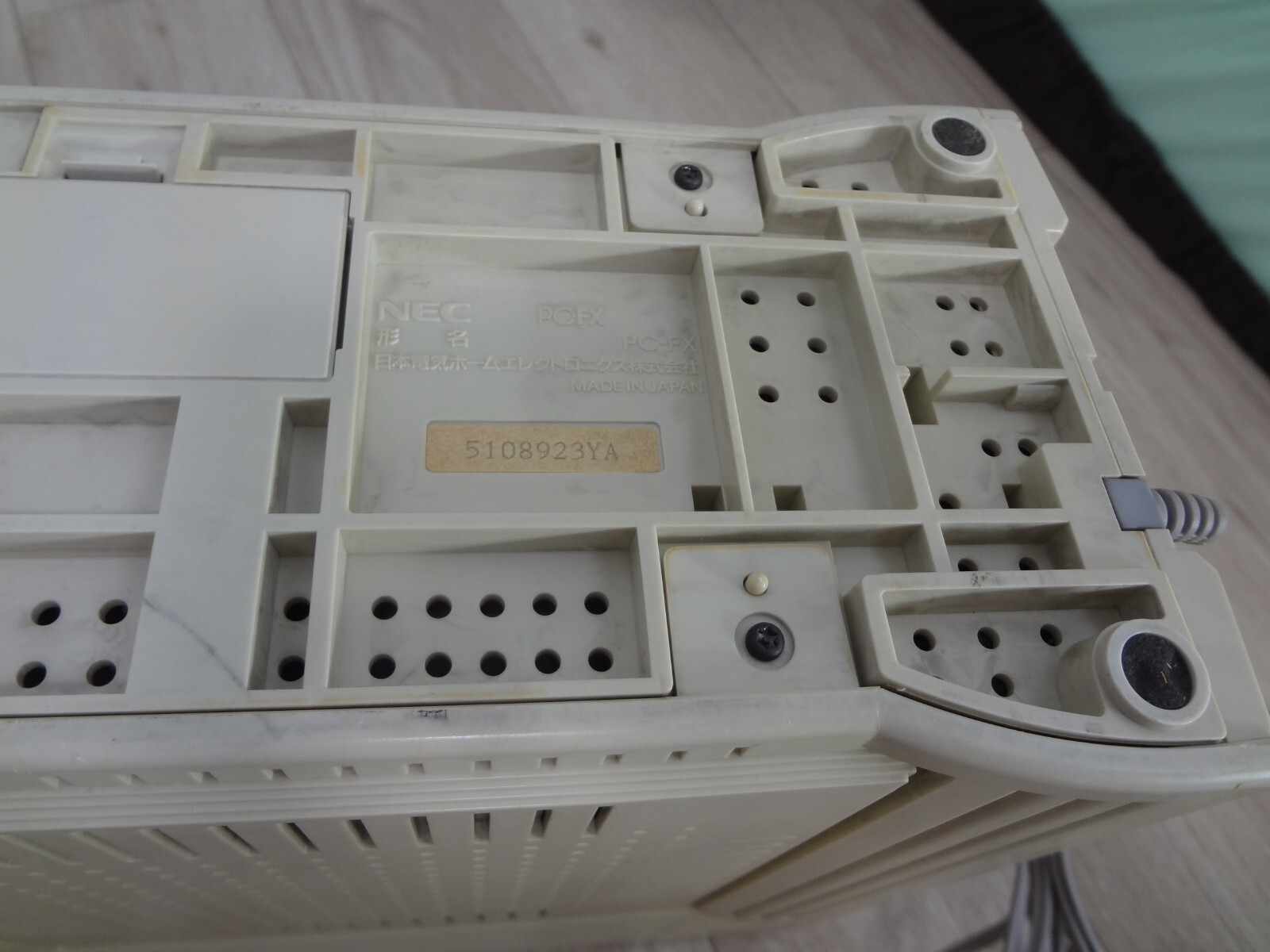 NEC PC FX PC-FX console system Tested Work 01