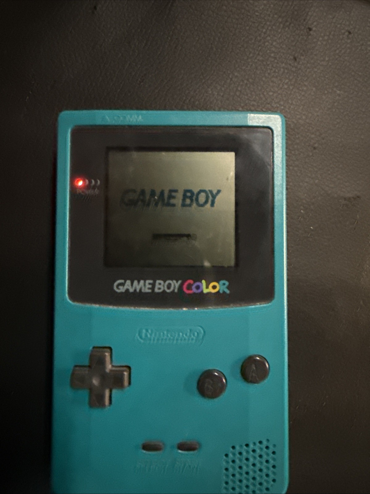 Nintendo Game Boy Color Blue (CGB-001) Handheld System Made in Japan