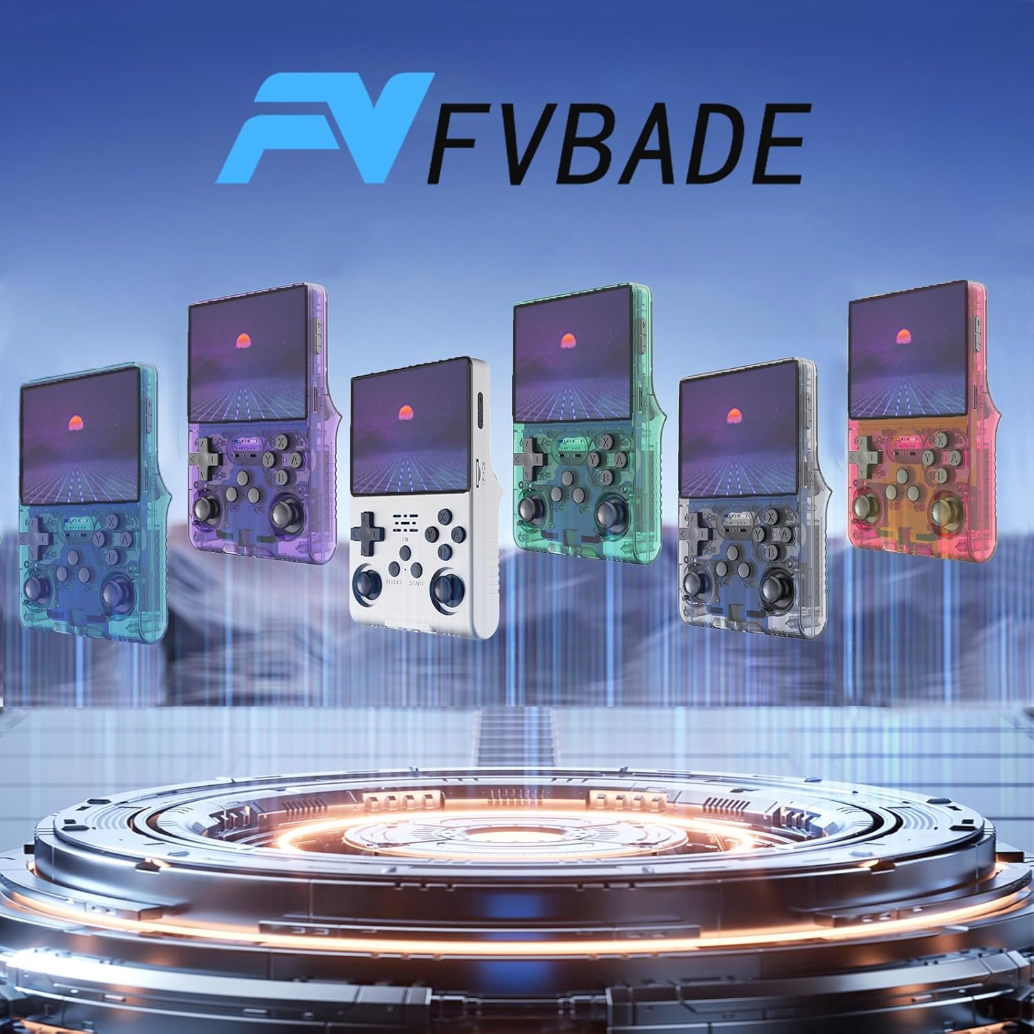 [30000 in 1] R40S PRO Handheld Game Console 3.5 Inch IPS Screen Mini Retro Conso