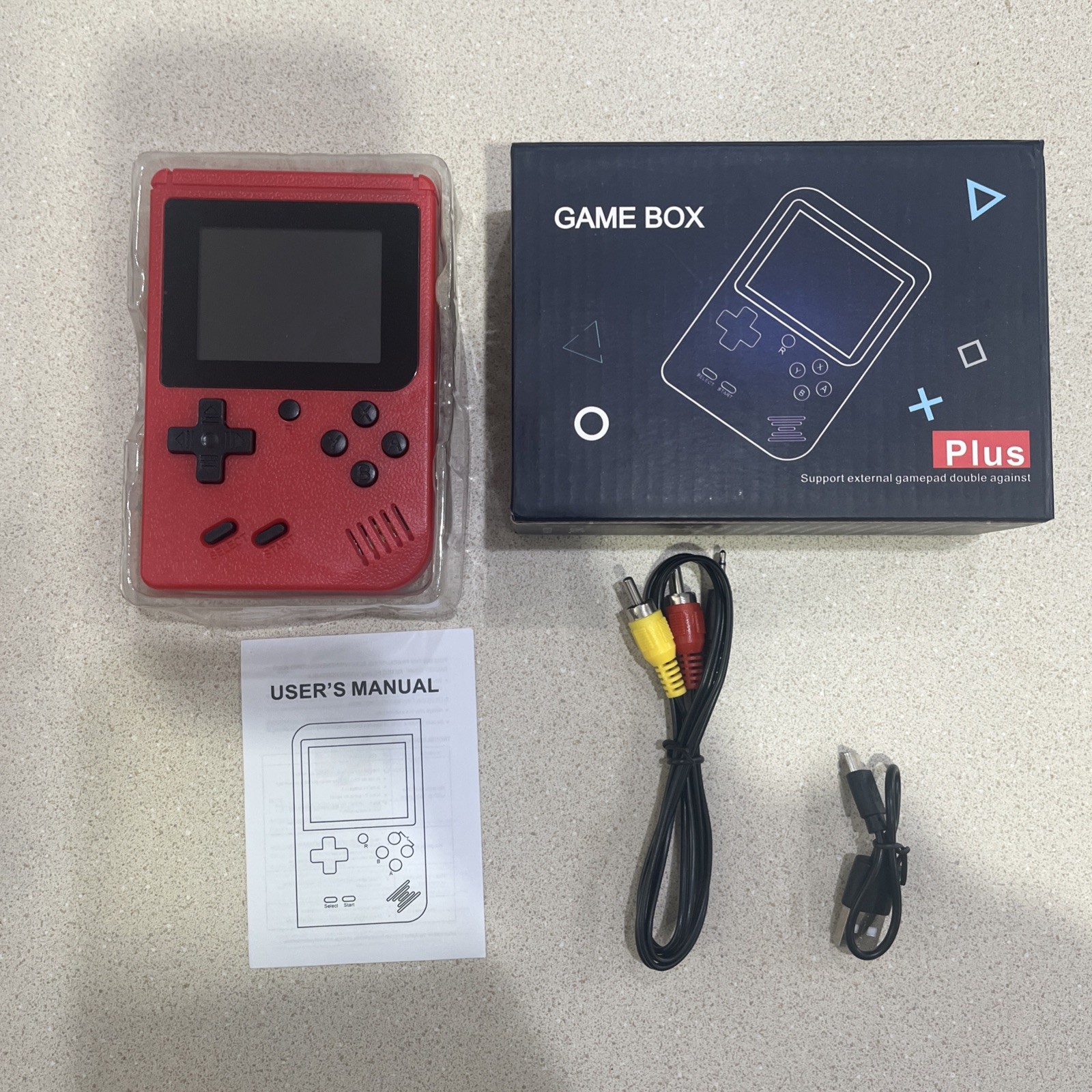 Game Box 400 in 1 Plus Handheld Portable Arcade. BIN C #675