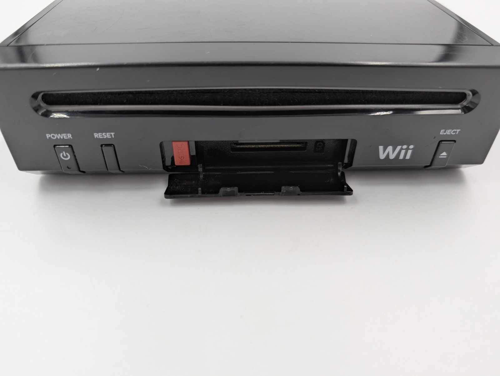 Nintendo Wii Black RVL-101 Console Bundle No Remote (260112)