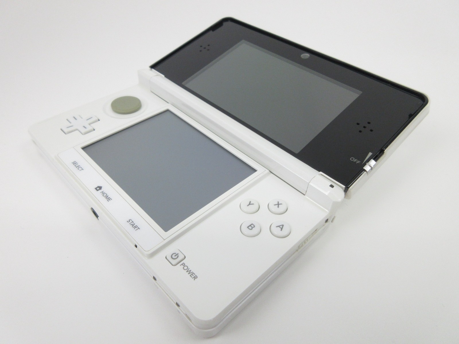 【Excellent】Nintendo 3DS Ice White Console ONLY Japanese Edition #NET0521/03
