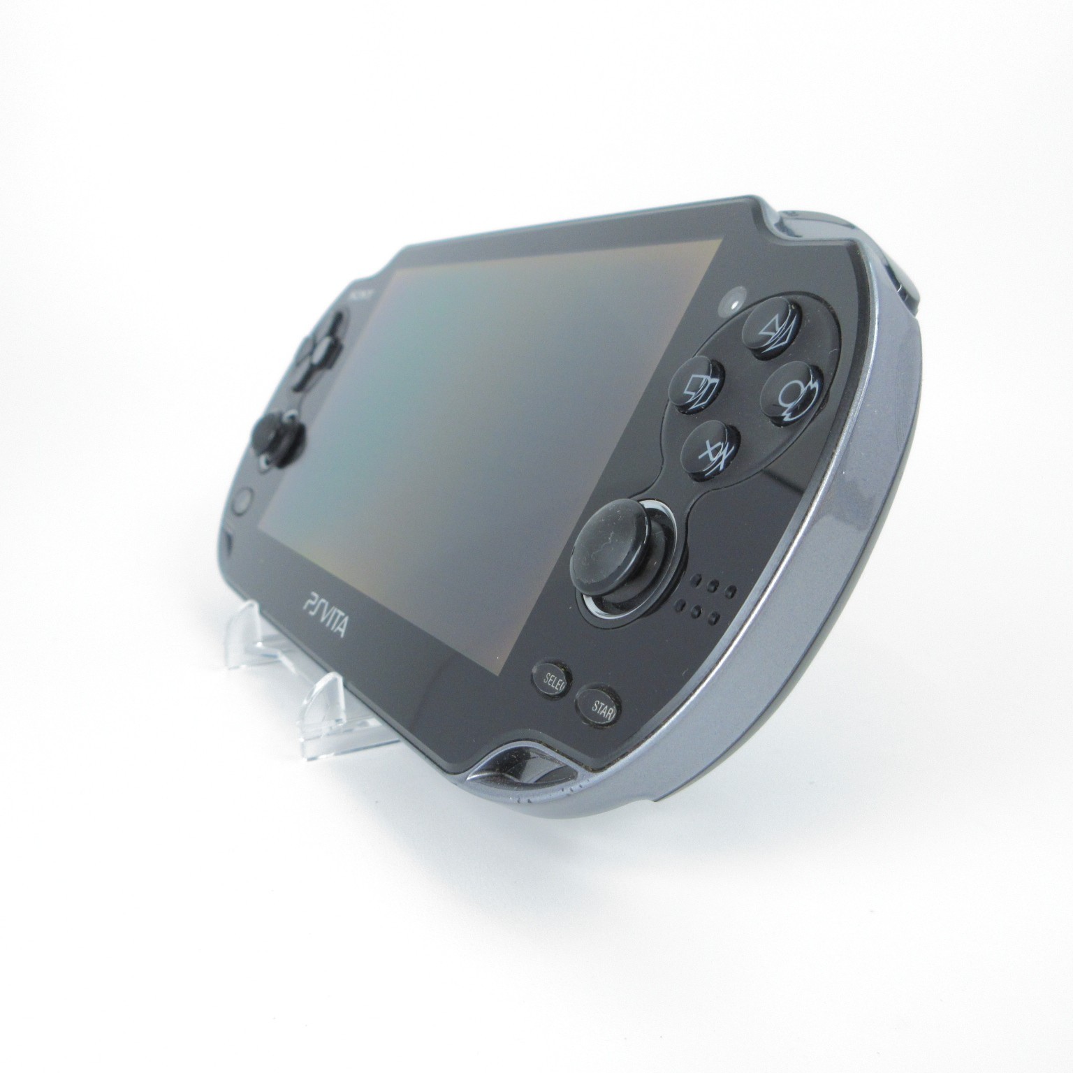 【Very Good】Sony PS Vita PCH-1100 Crystal Black 3G/Wi-Fi Model Console #Arr1201/0
