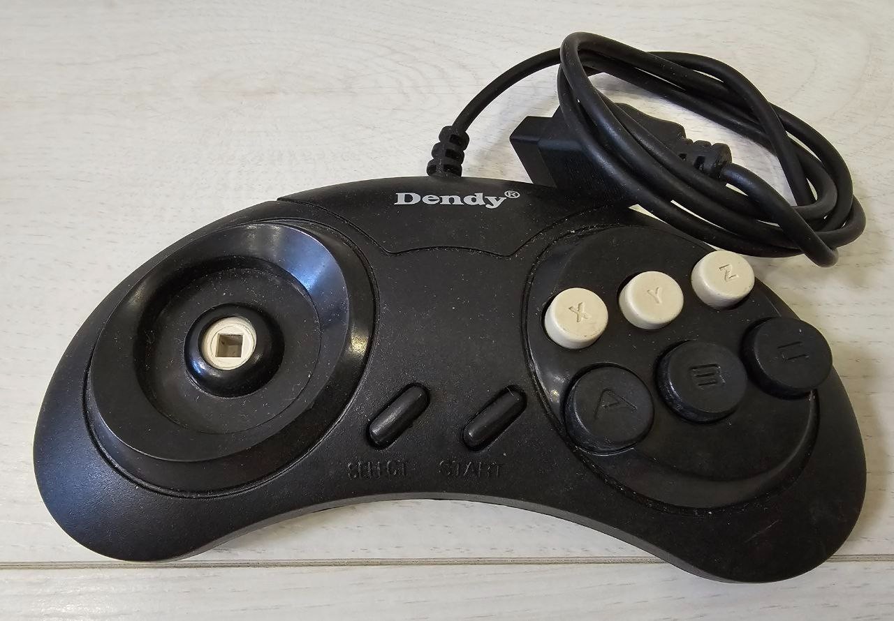 Retro Vintage 1990s Game Console 8 bit Dendy Computer Video Game TV tested lot65