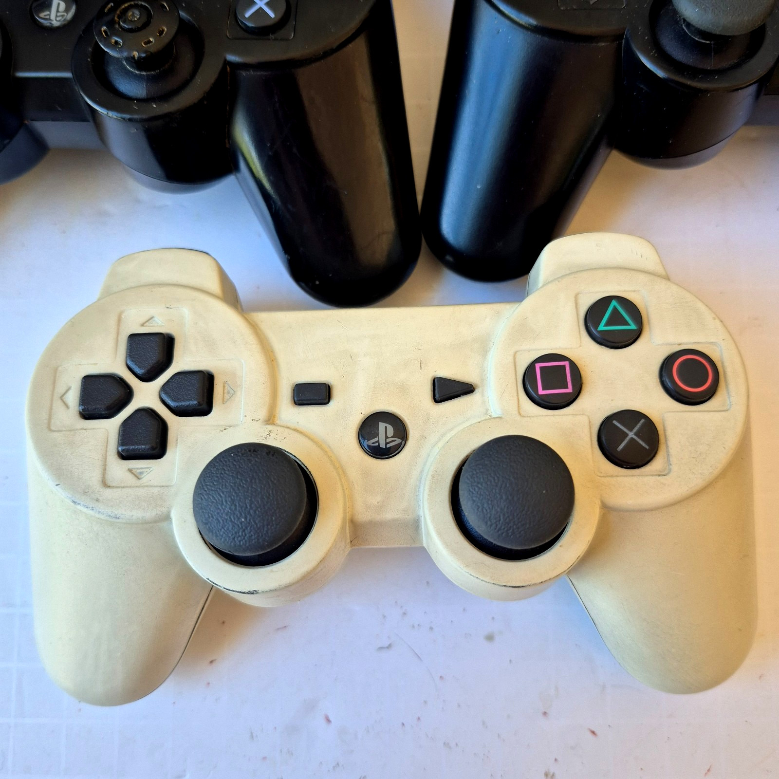 PS3 Console BUNDLE, 3 Controllers, 18 GAMES, Cords, Mic, CECH 4001 B – TESTED