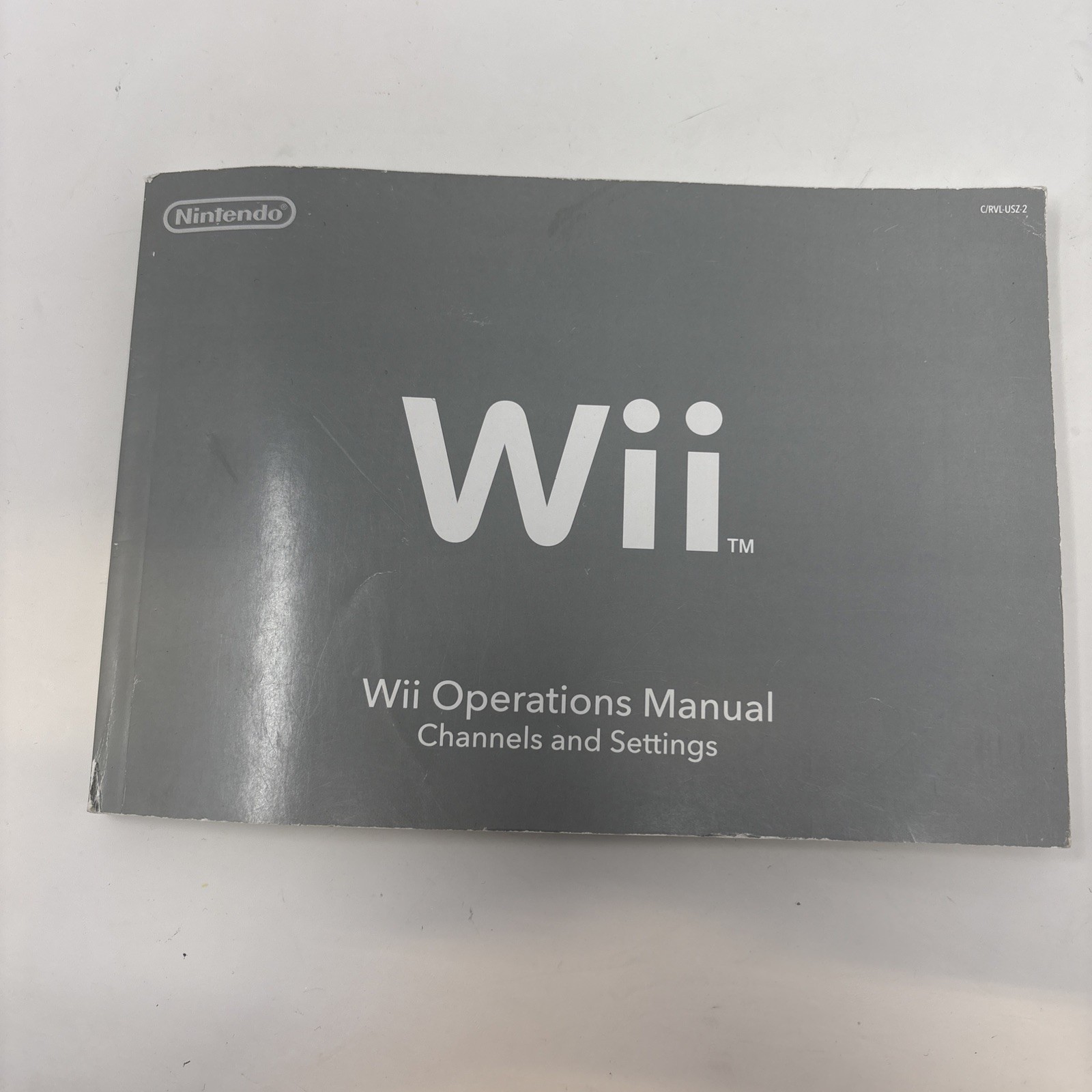 Nintendo Wii RVL-001 White Console Gamecube Compatibility Tested Works