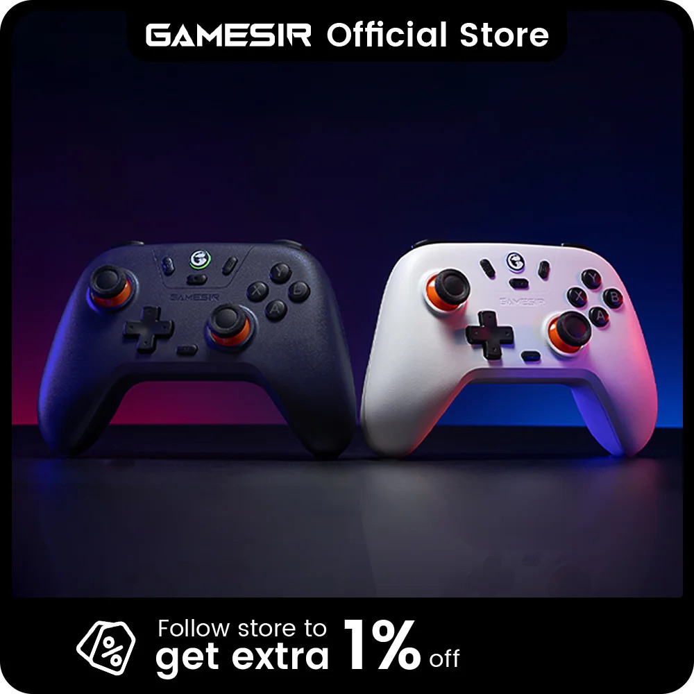 GameSir Nova Lite Switch Controller Gaming Gamepad with Hall Effect for Nintendo