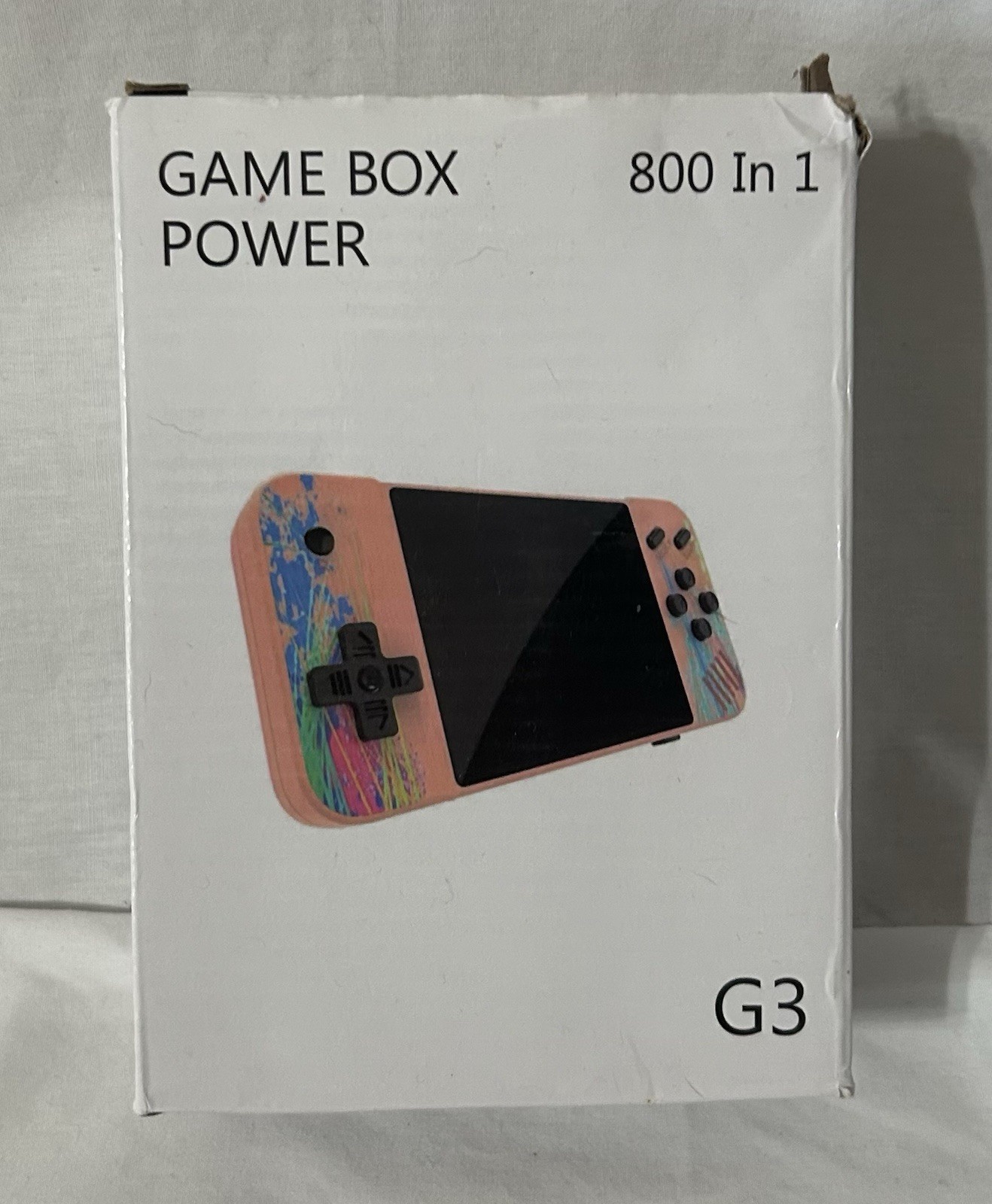 Game Box Power G3 Handheld Video Game Player: 800 Built in Games, Pink