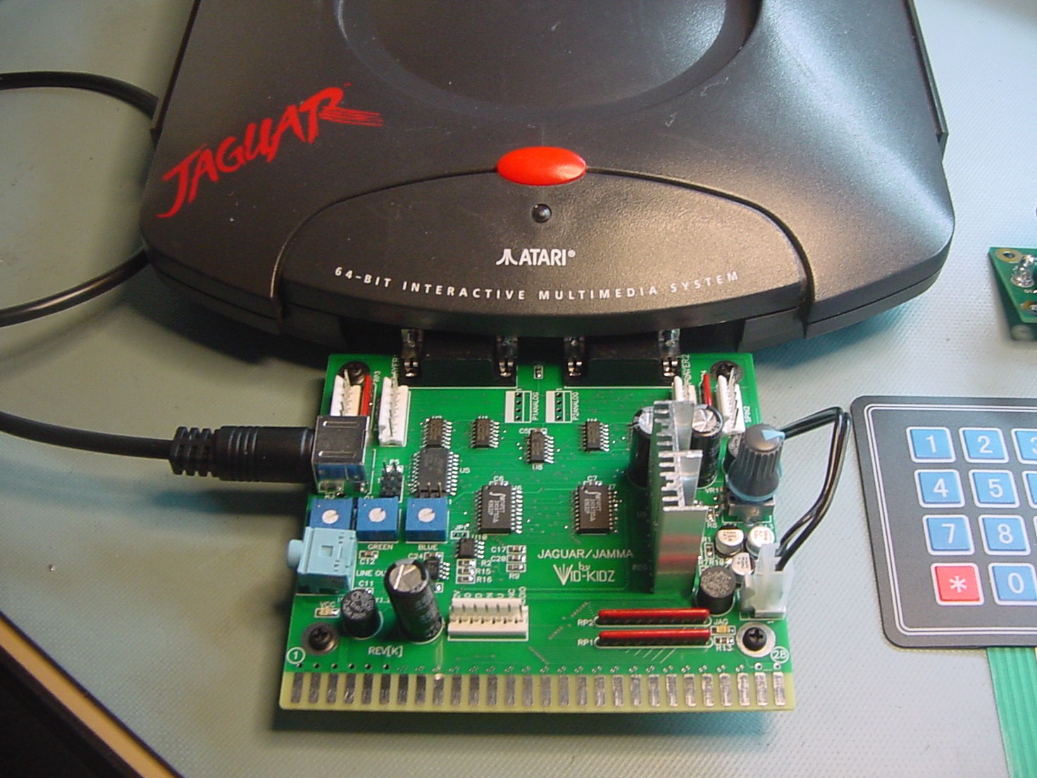 ATARI JAGUAR JAMMA ARCADE CONVERSION SYSTEM (console and games not included)