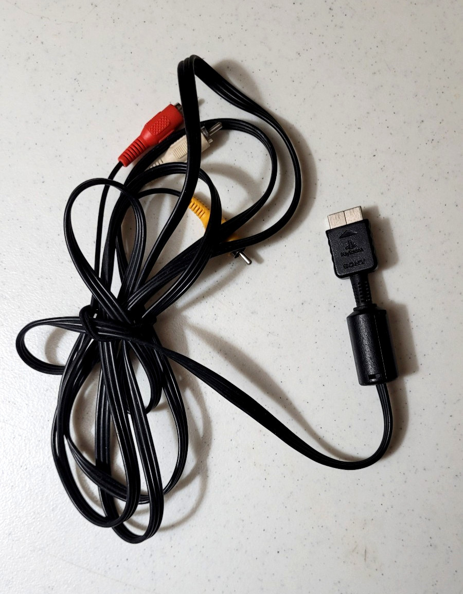 PS1 Bundle(2 consoles,1controller & RCA Cable)(All working).See notes&pics.