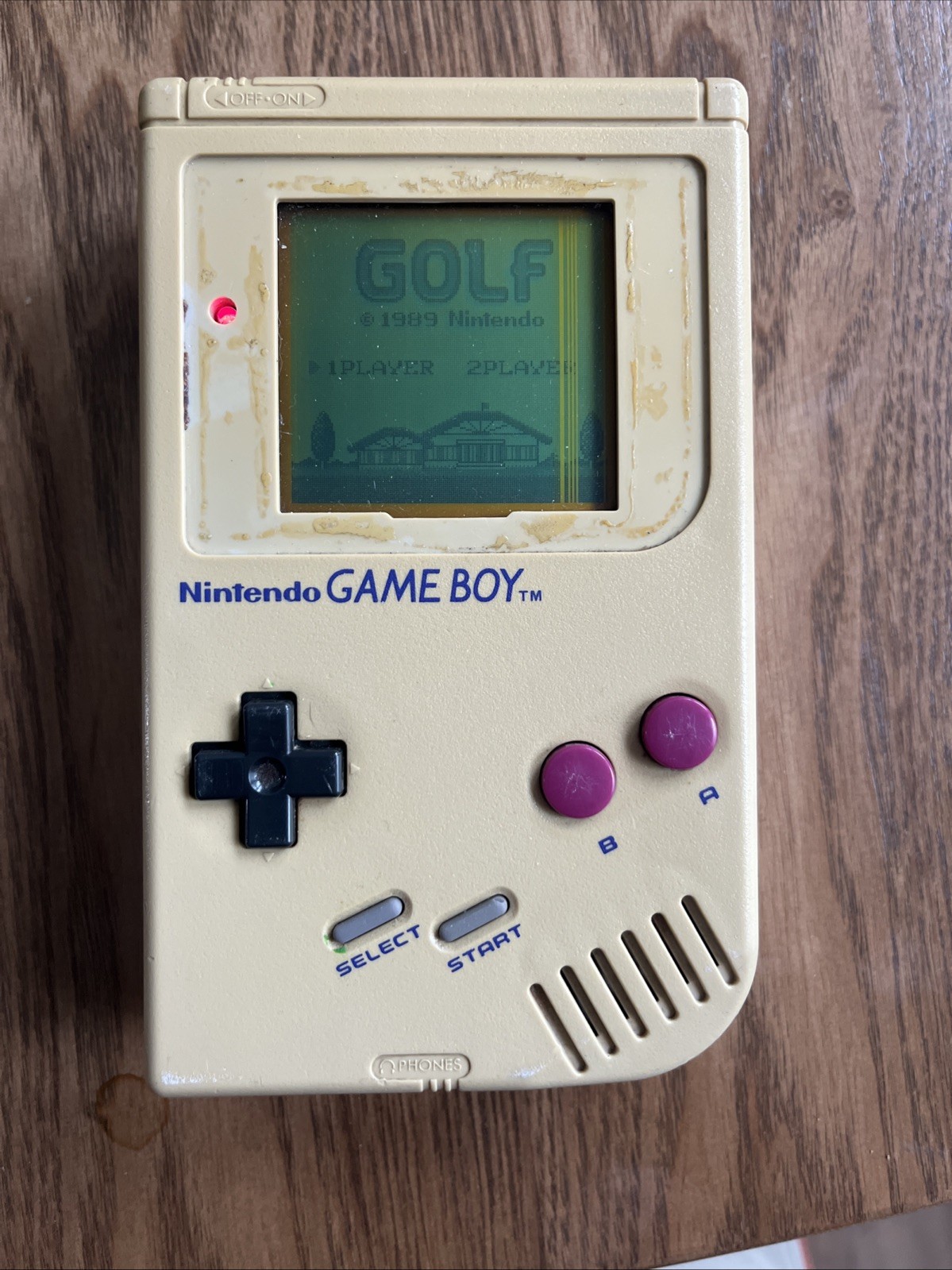 Original Nintendo GameBoy DMG-01 Handheld Console Parts Repair – Plays Games
