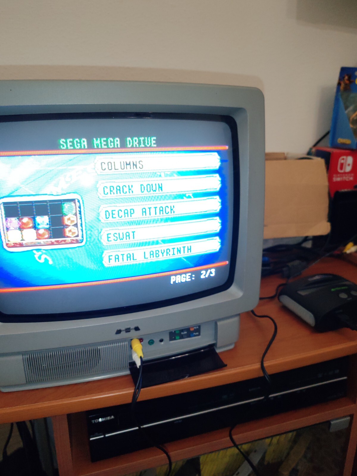 Blaze Sega Mega Drive PAL – NTSC 15 Games Plus Last Battle Pal Mint