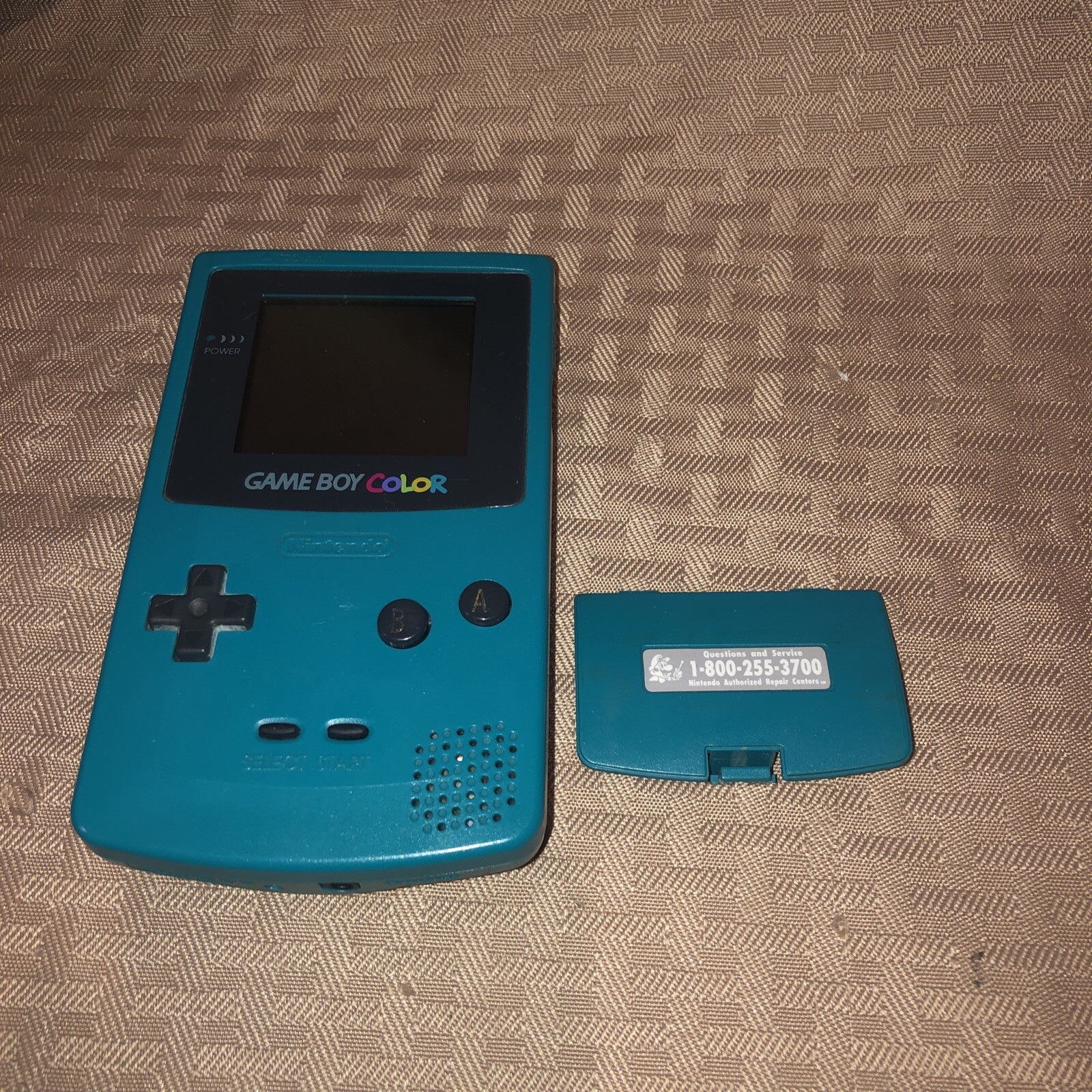 GOOD COND! Nintendo Game Boy Color Handheld Game Console – Teal Working/Tested
