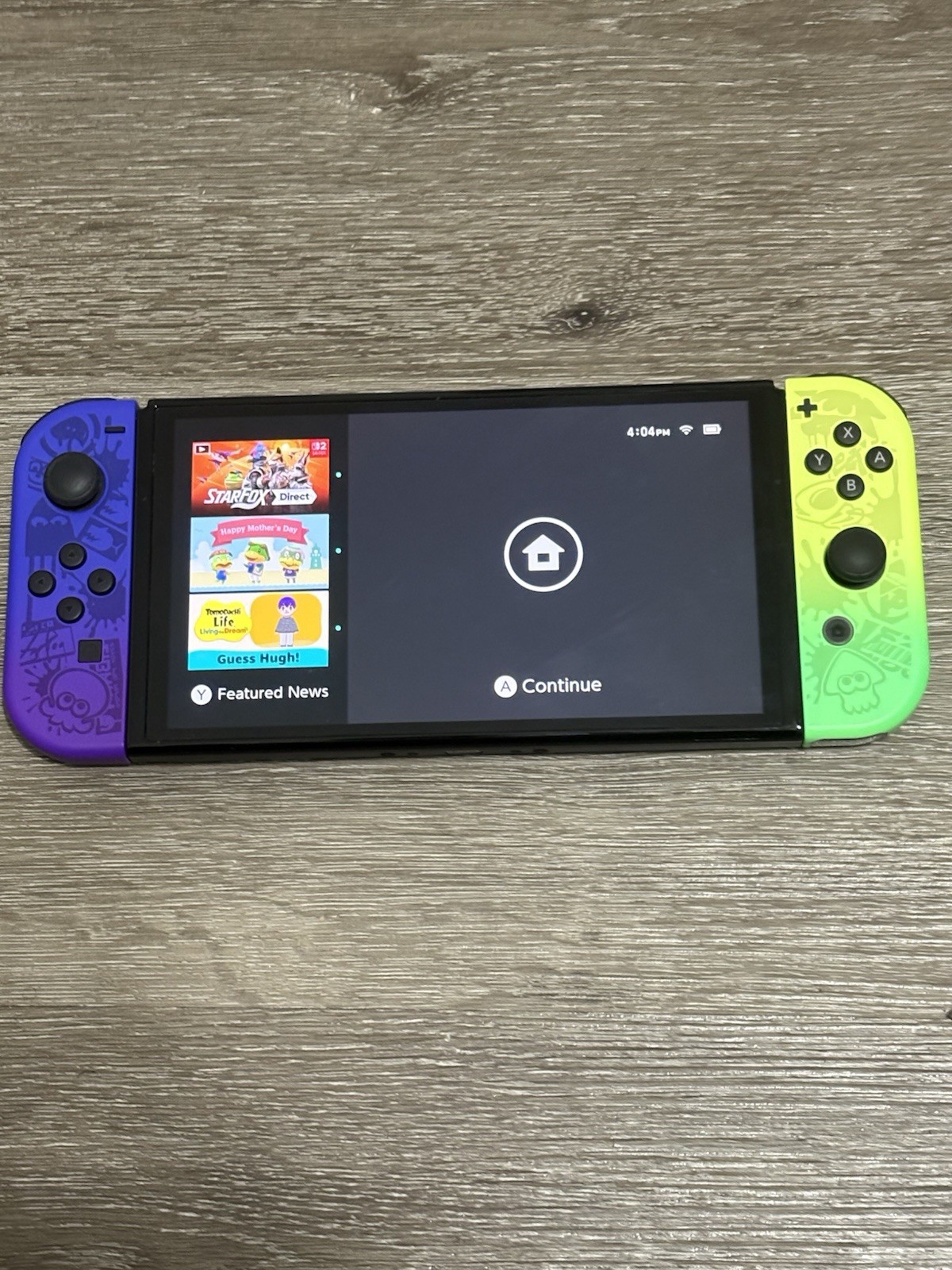 Nintendo Switch OLED Splatoon 3 Edition Console (Doesn’t come with charger)