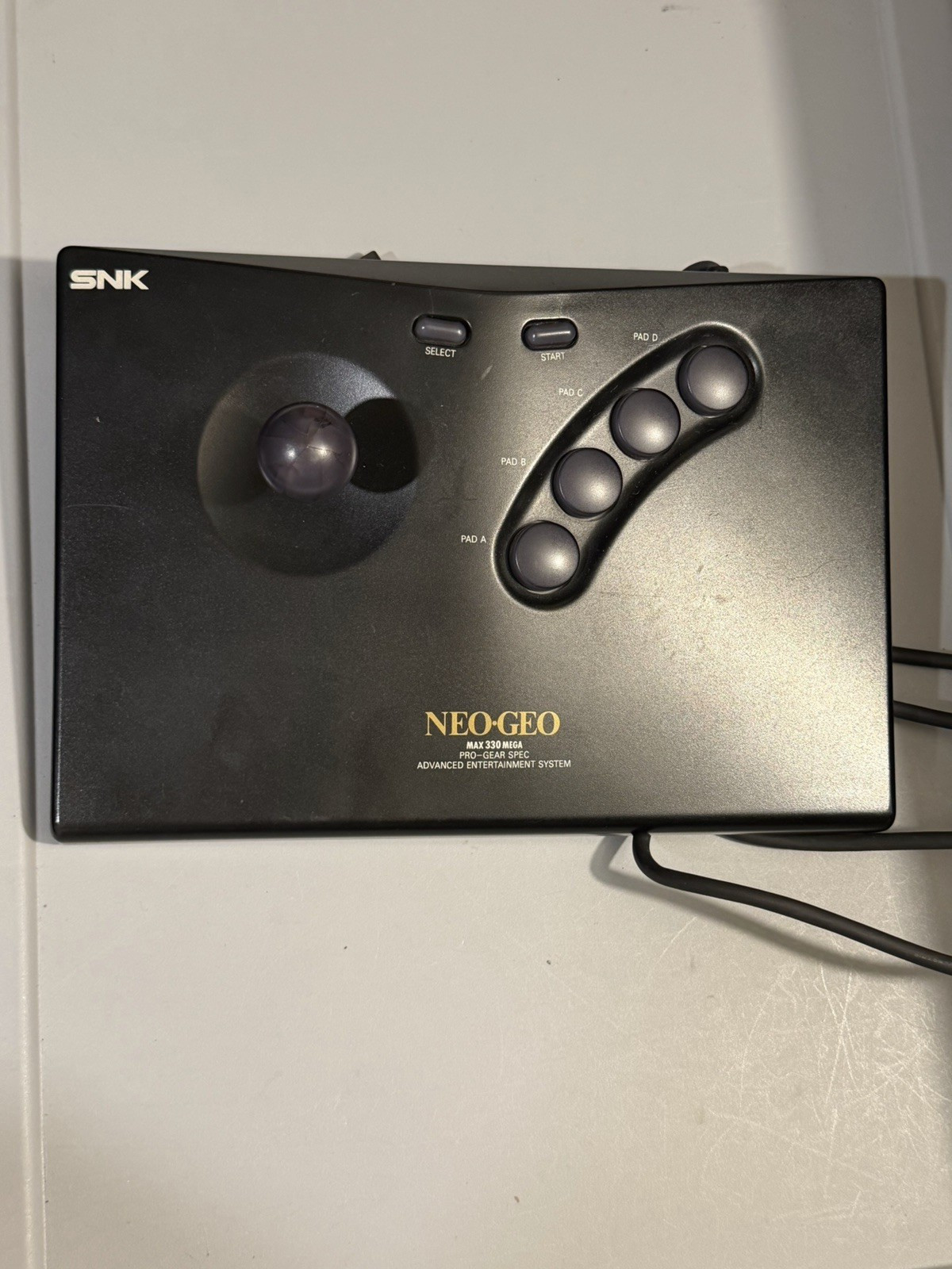Neo Geo AES US Gold System Console SNK Please Read Low Serial
