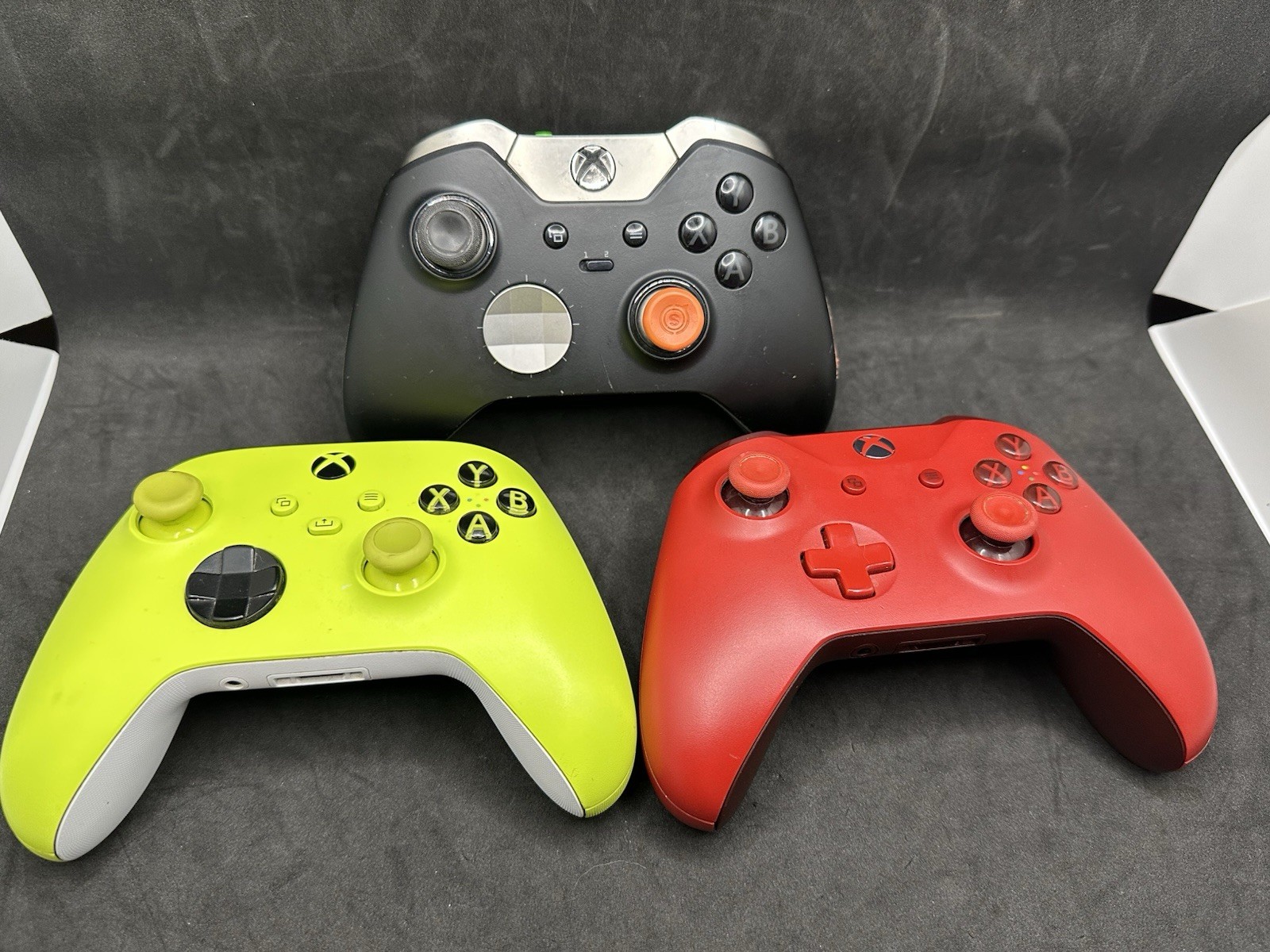 Xbox One 500GB Bundle 3 Controllers 10 Games Elite Controller Tested Working