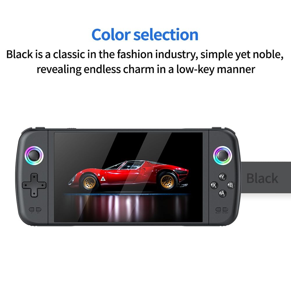 M27 Retro Handheld Game Console,7-inch IPS Screen Portable Android Gaming Han…