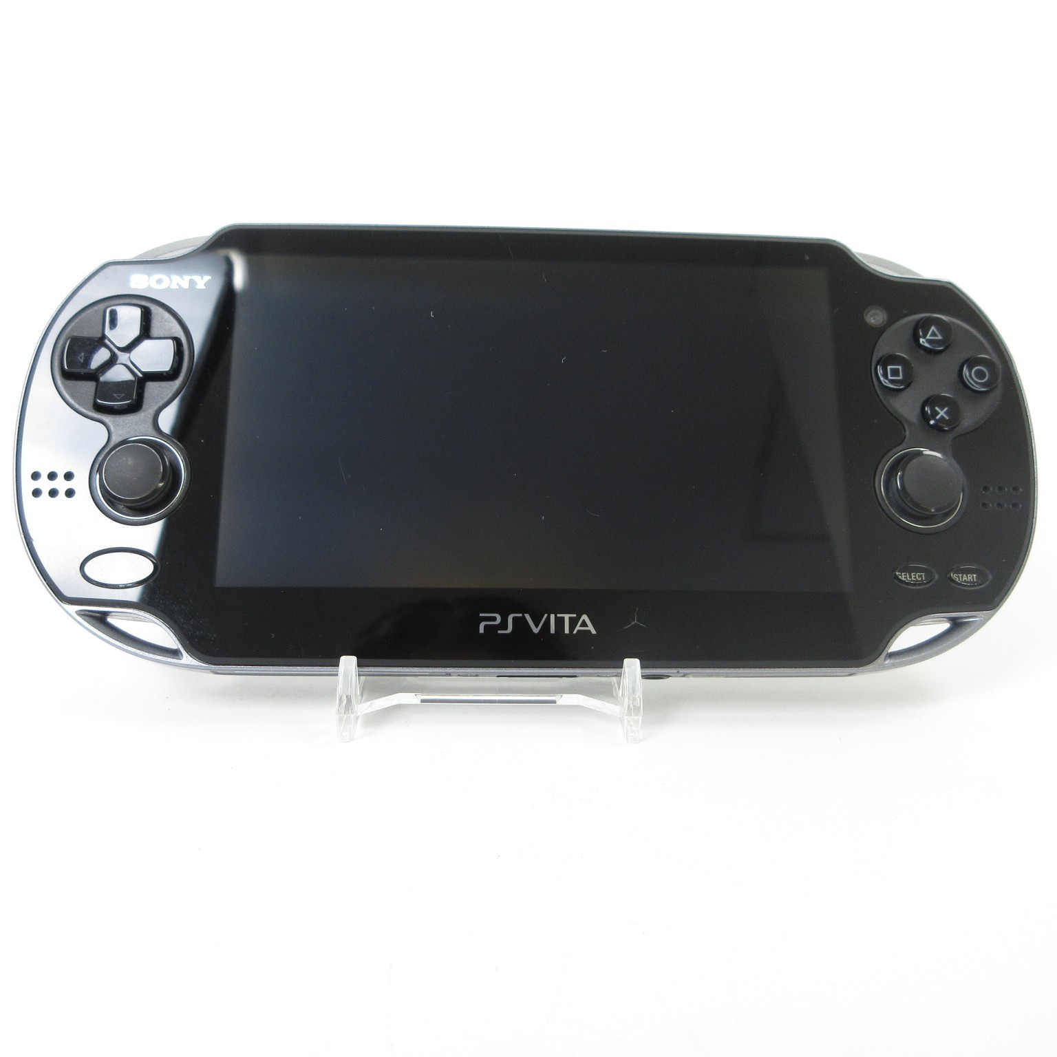 【Very Good】Sony PS Vita PCH-1000 Crystal Black Wi-Fi Model Console only #RET0517