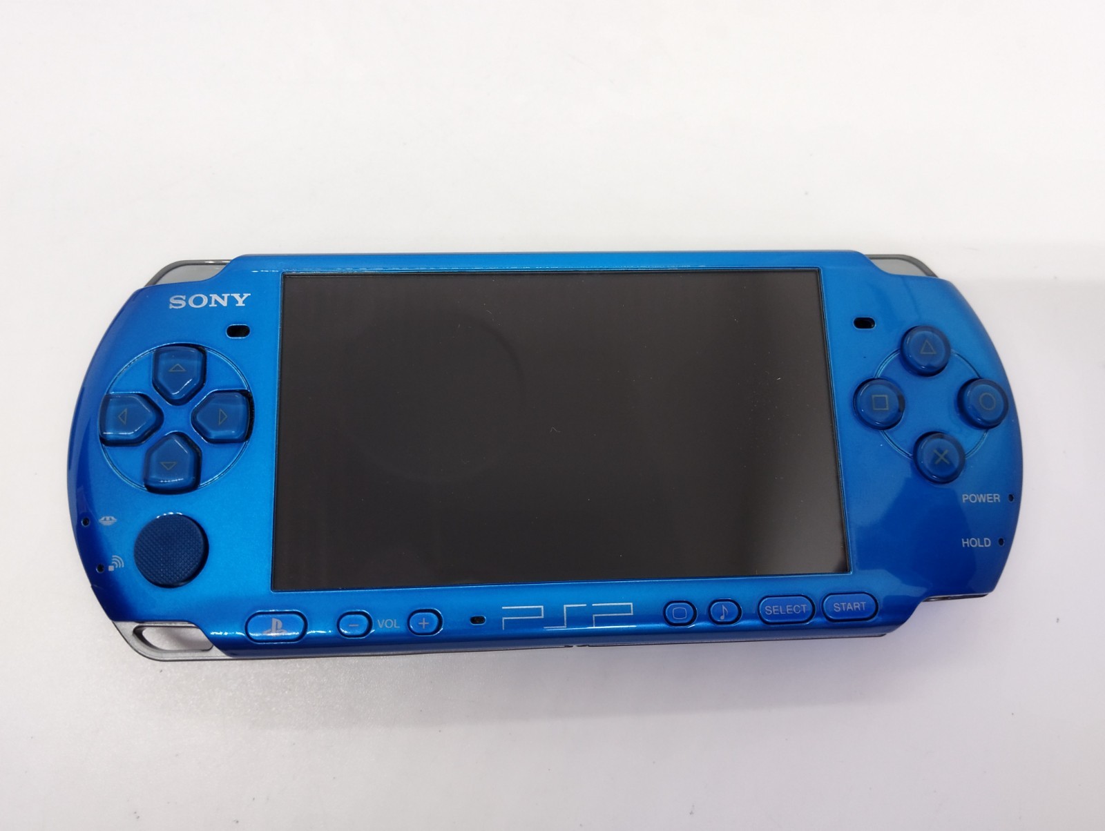 PSP-3000 SONY PSP Playstation Portable Console Marine Blue RARE COLOR W/Charger