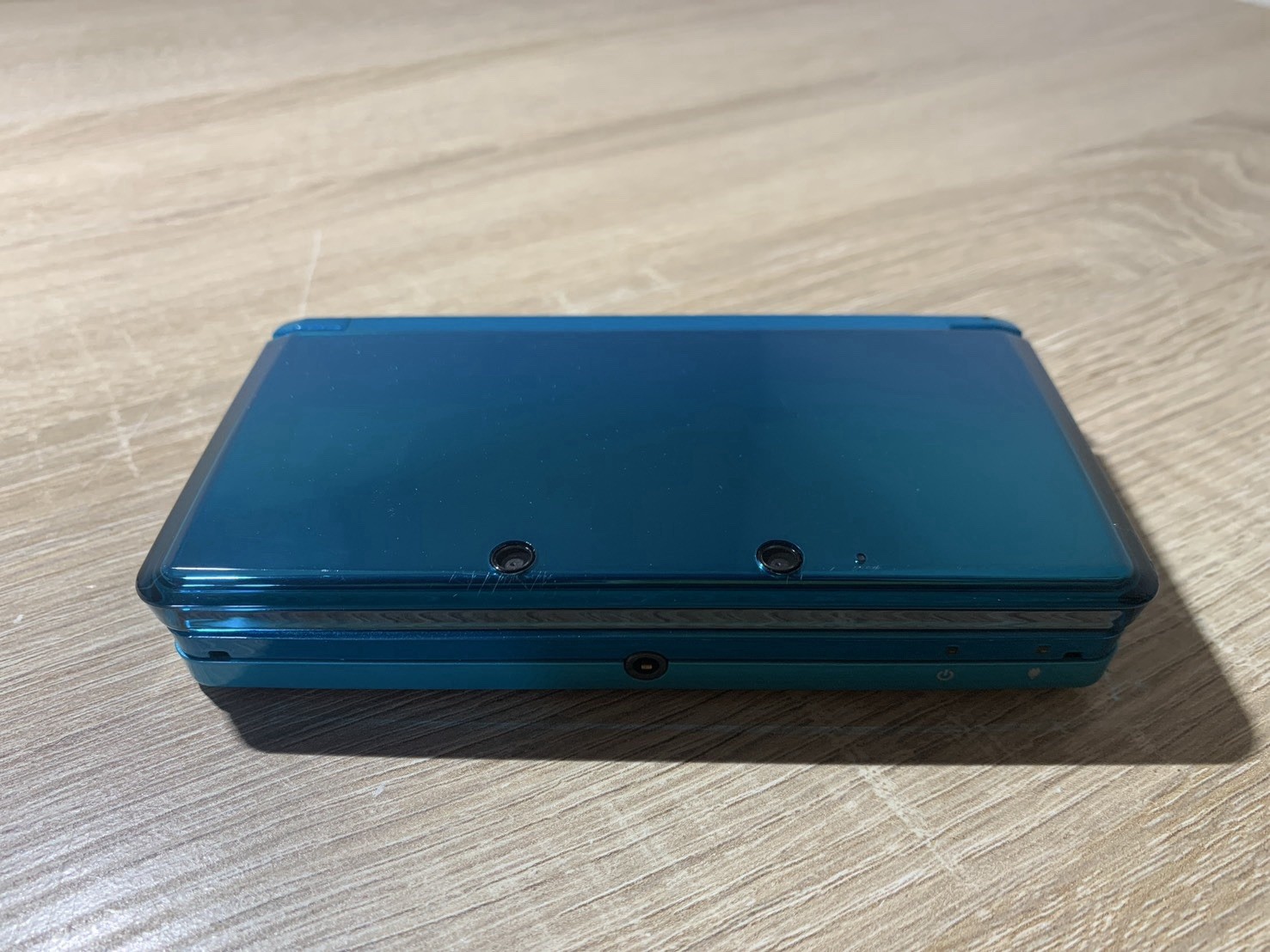 0823 Nintendo 3DS Aqua Blue Very Good TESTED