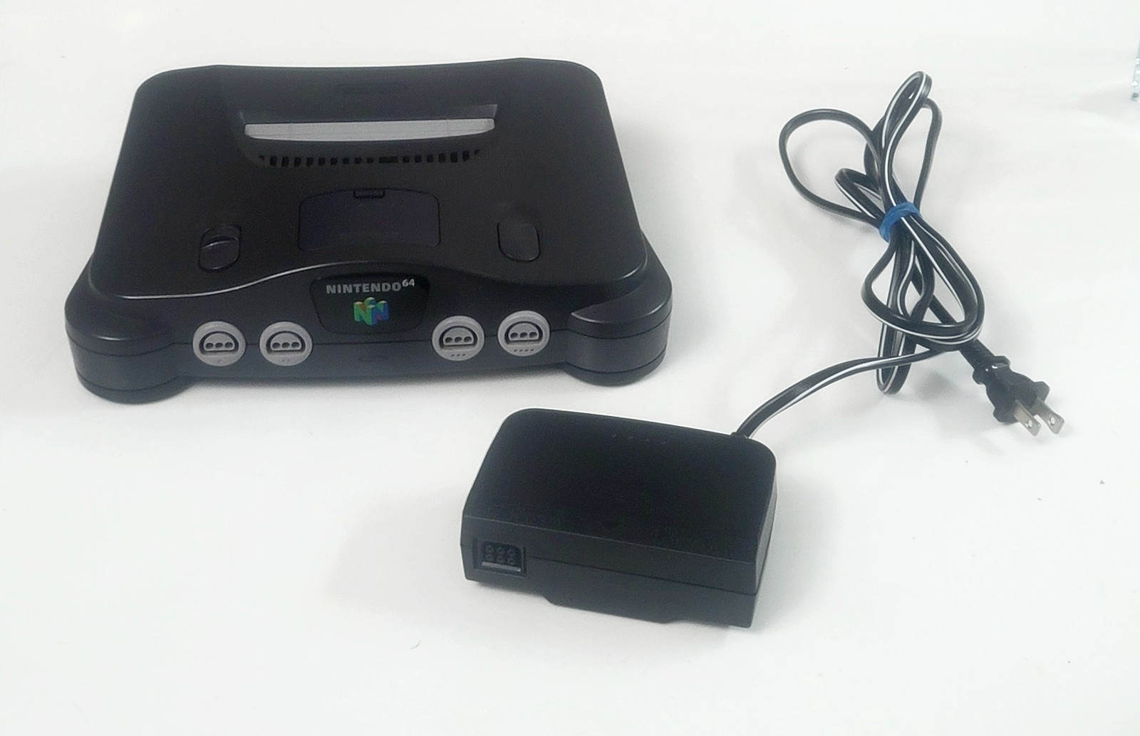 Genuine OEM Nintendo 64 Game Console NUS-001 & AC Power Supply NUS-002(USA) ONLY