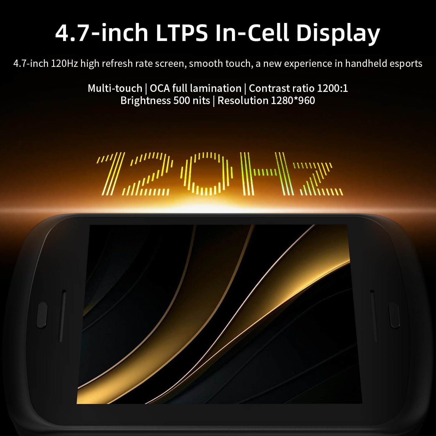 Anbernic RG Slide Handheld 4.7 LTPS Android 13 Black