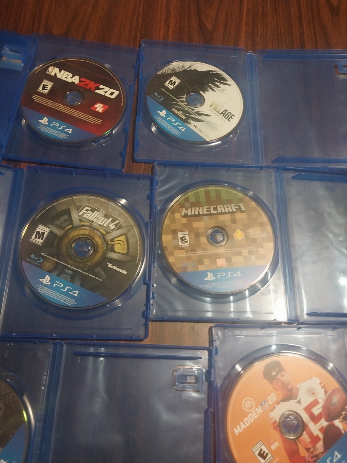 Ps4 Slim 500GB With 9 Games And Power Cord No Controller Fair Condition