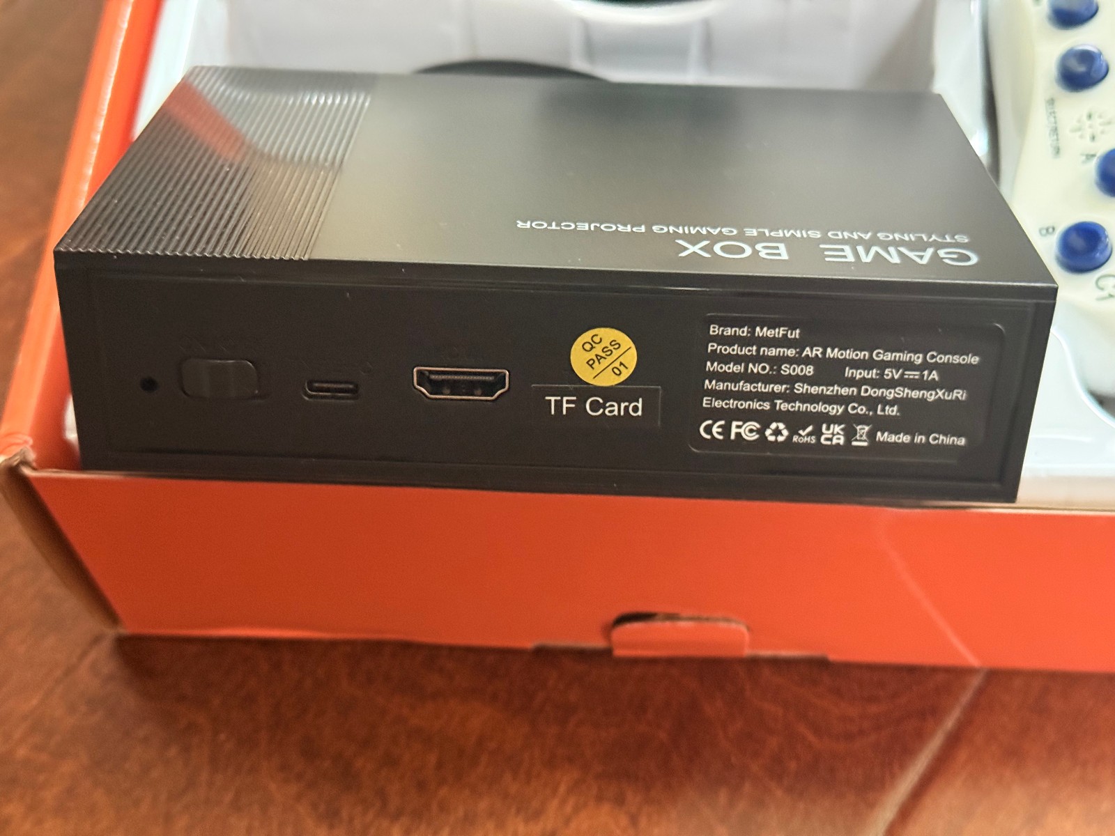Metfut AR Motion Gaming Console New Open Box